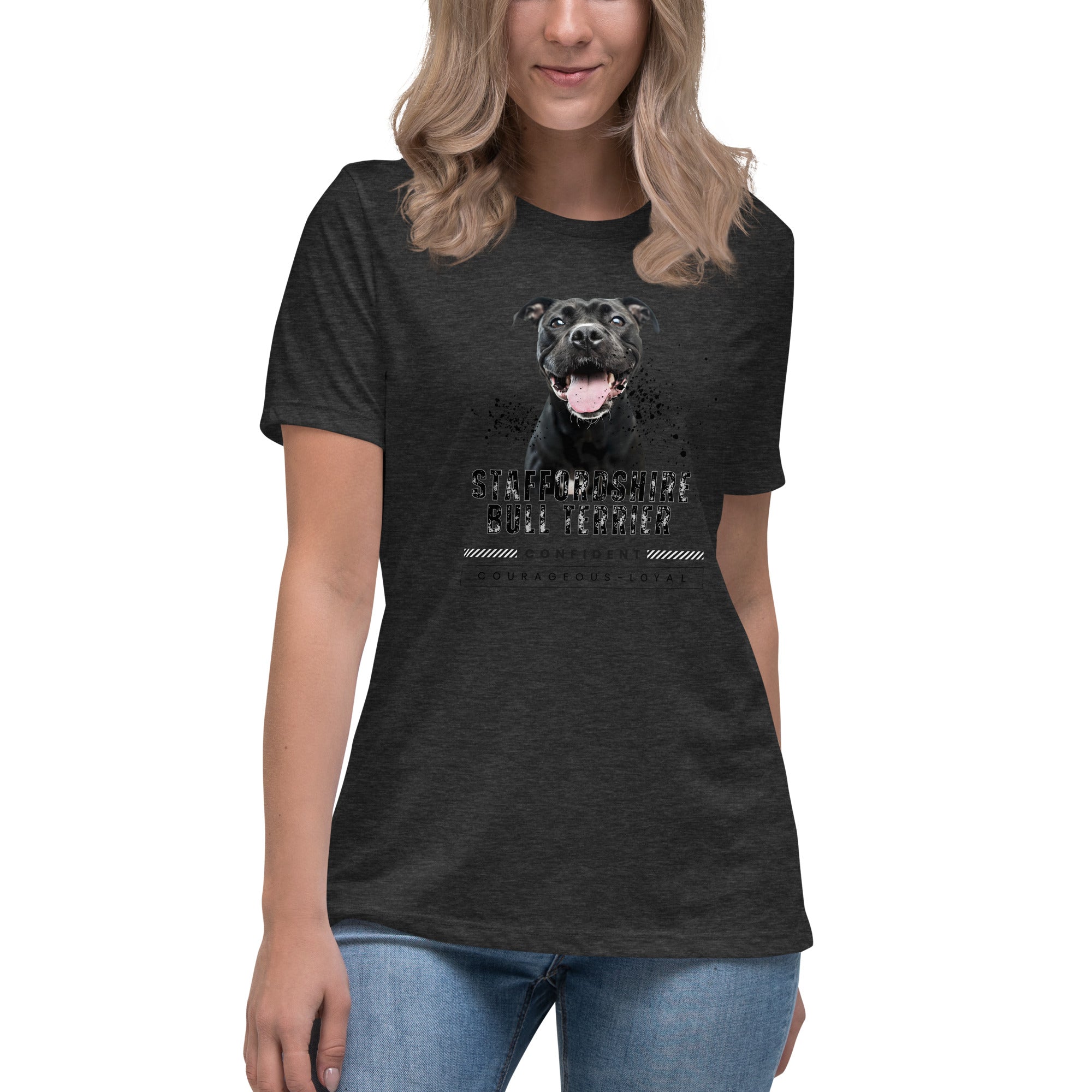 Staffordshire Bull Terrier Women's Relaxed T-Shirt