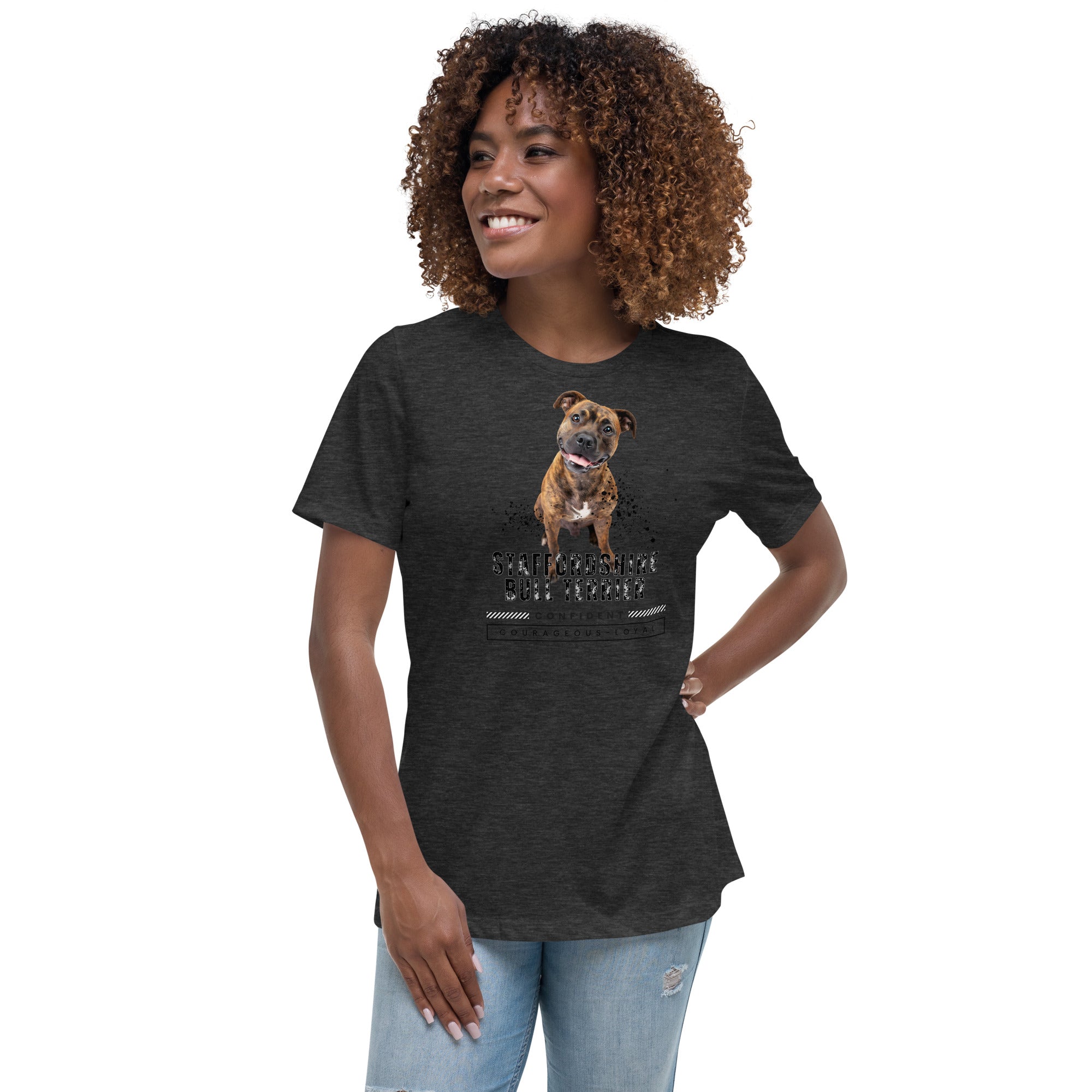 Staffordshire Bull Terrier Women's Relaxed T-Shirt