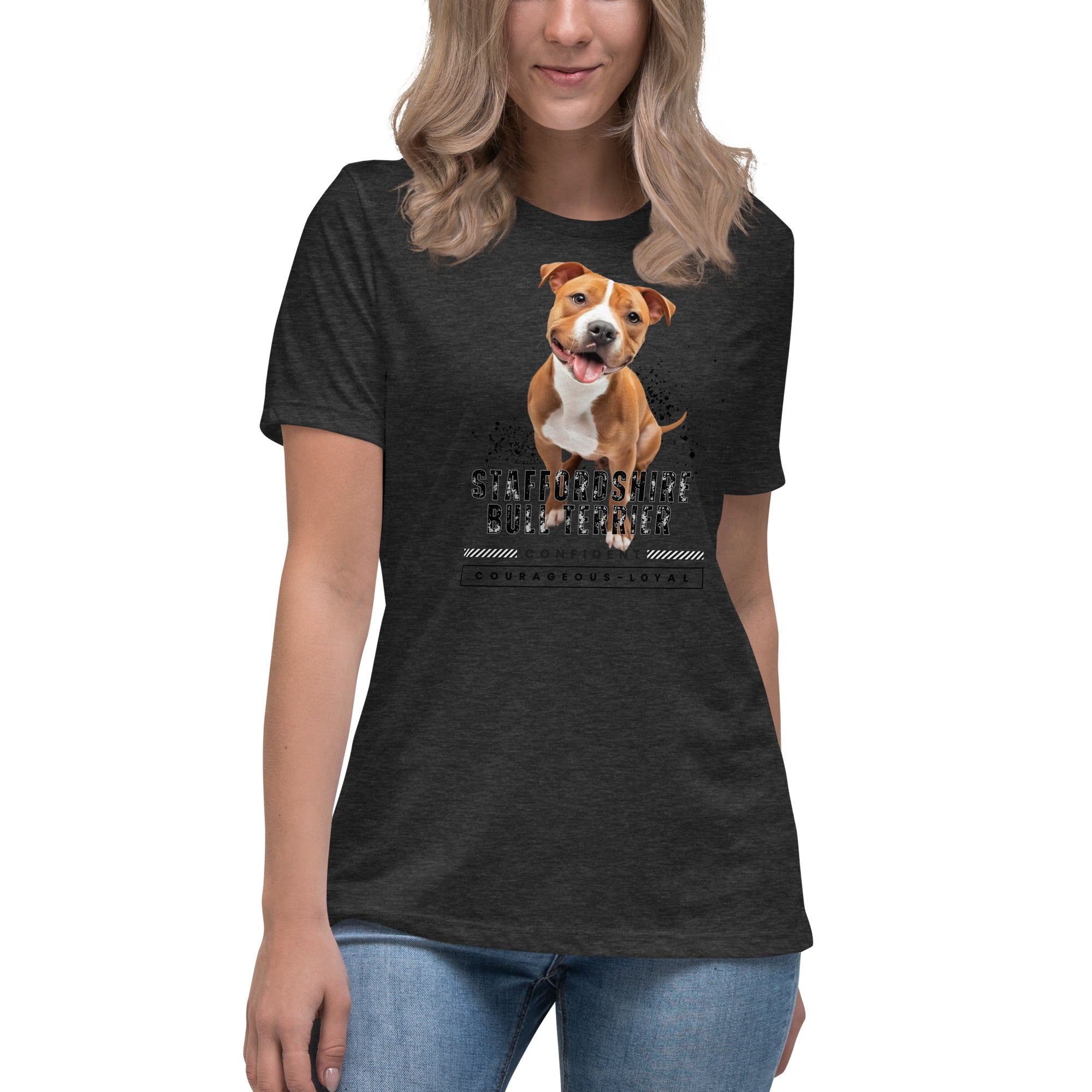 Staffordshire Bull Terrier Women's Relaxed T-Shirt