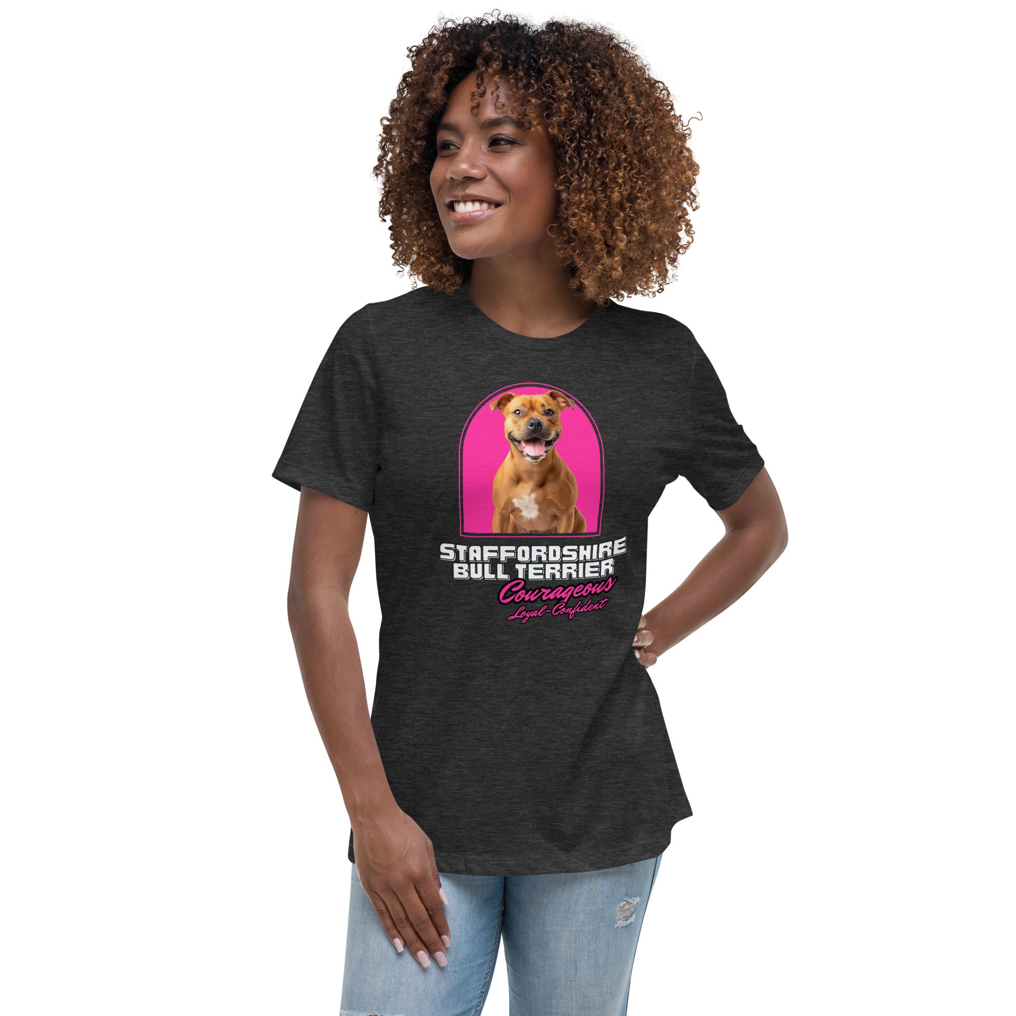 Staffordshire Bull Terrier Women's Relaxed T-Shirt