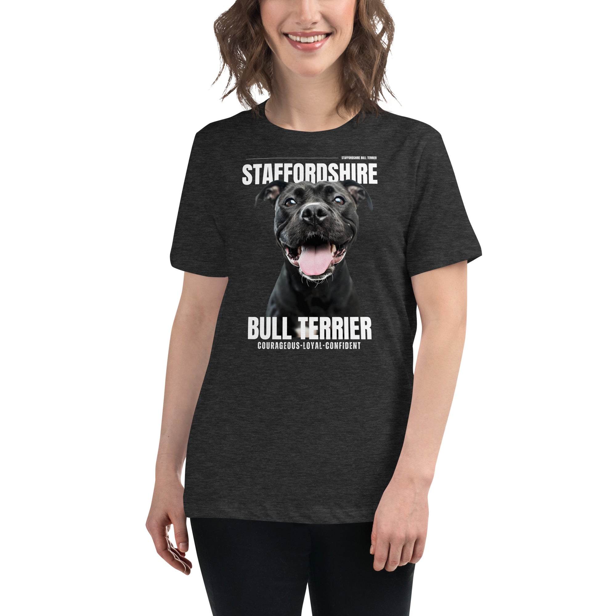 Staffordshire Bull Terrier Women's Relaxed T-Shirt