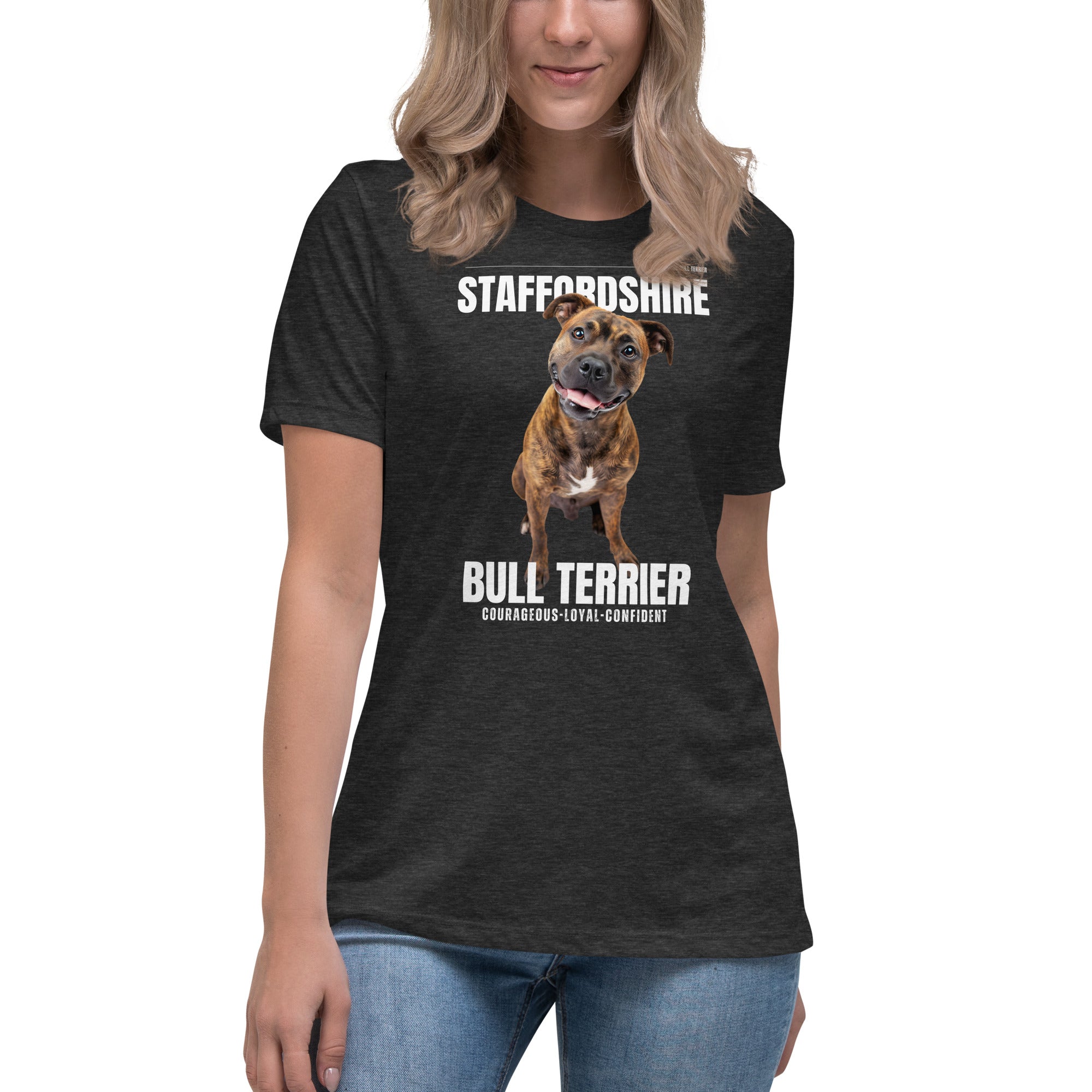 Staffordshire Bull Terrier Women's Relaxed T-Shirt