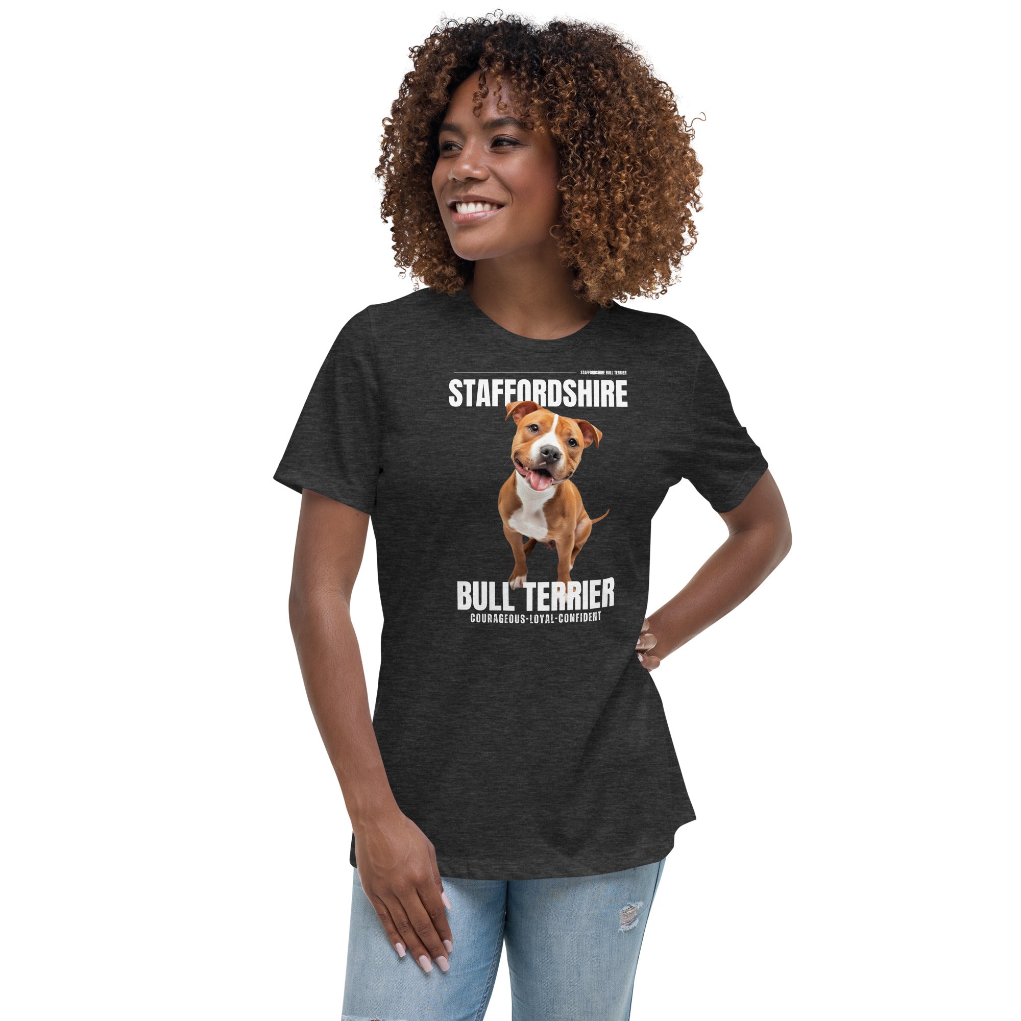 Staffordshire Bull Terrier Women's Relaxed T-Shirt