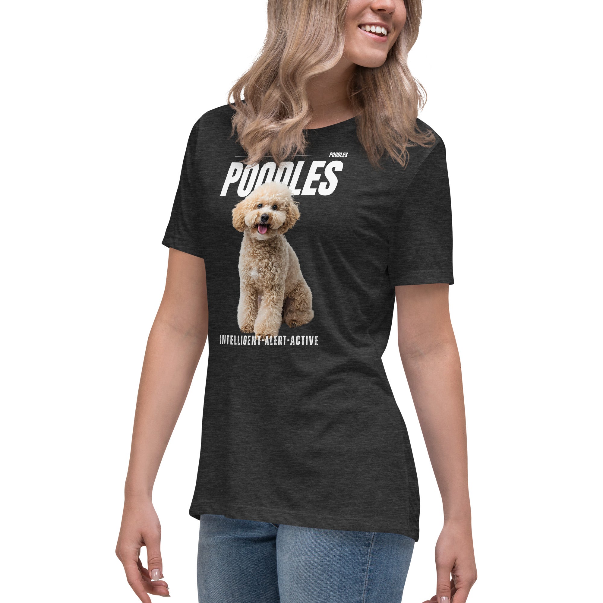 Poodle Women's Relaxed T-Shirt