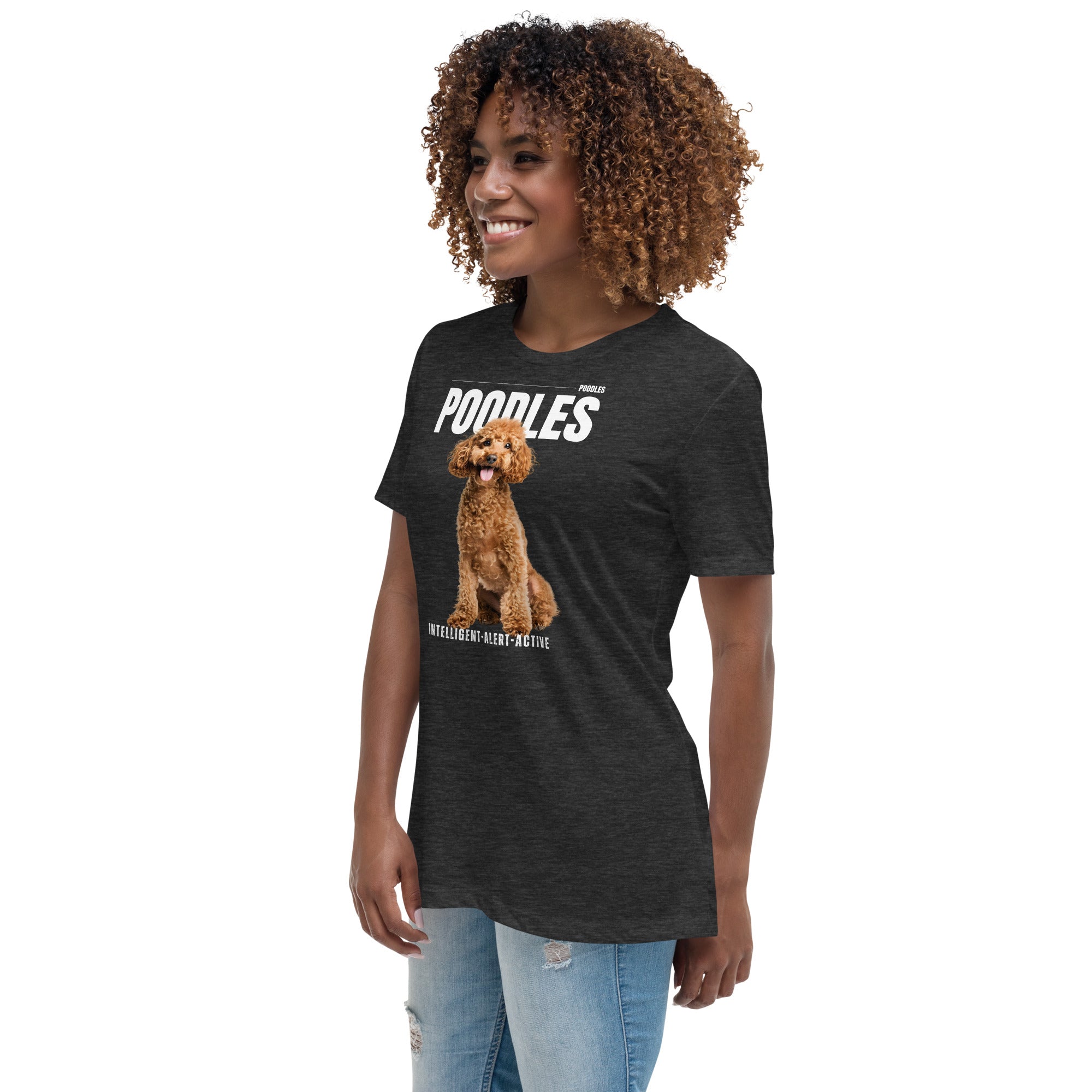 Poodle Women's Relaxed T-Shirt