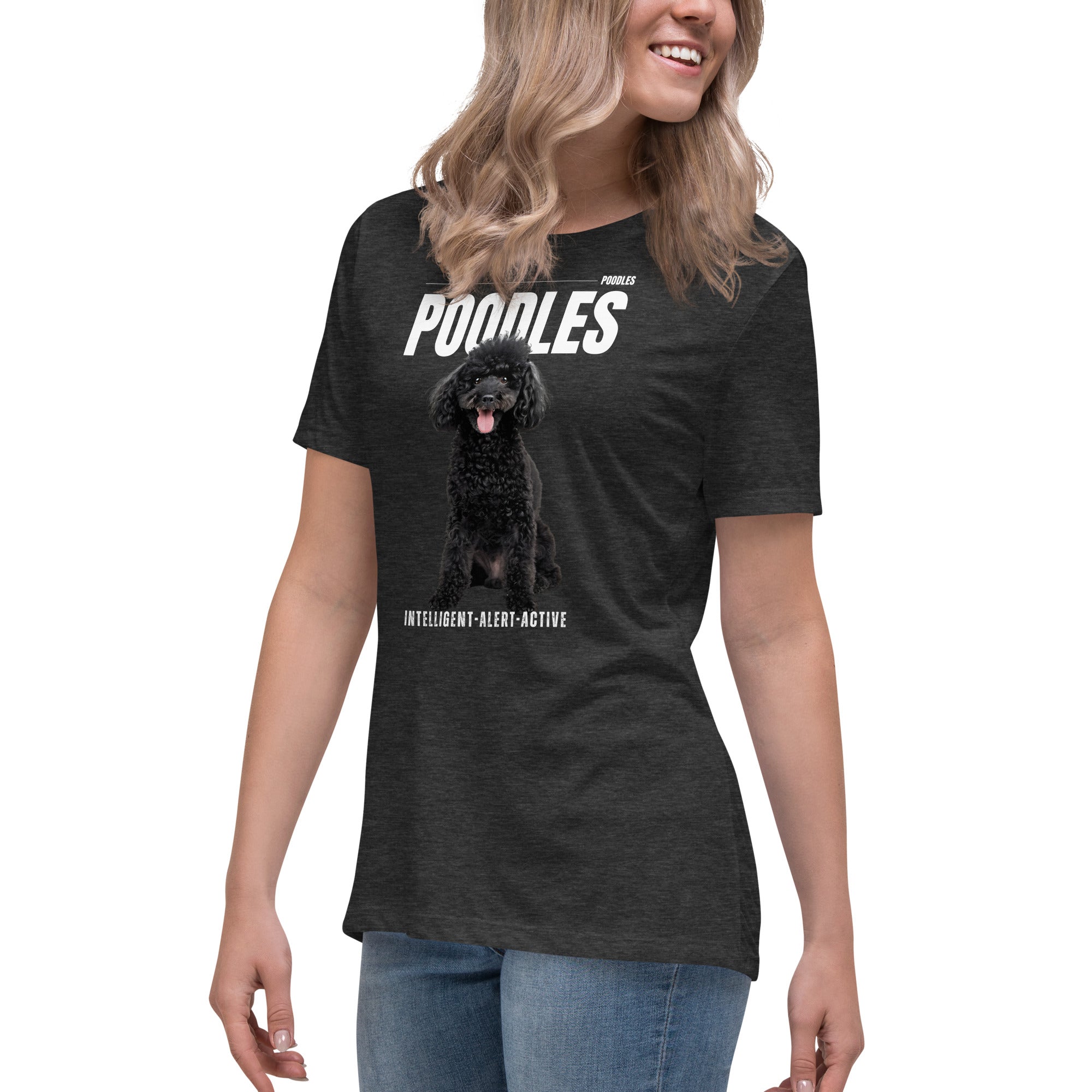 Poodle Women's Relaxed T-Shirt