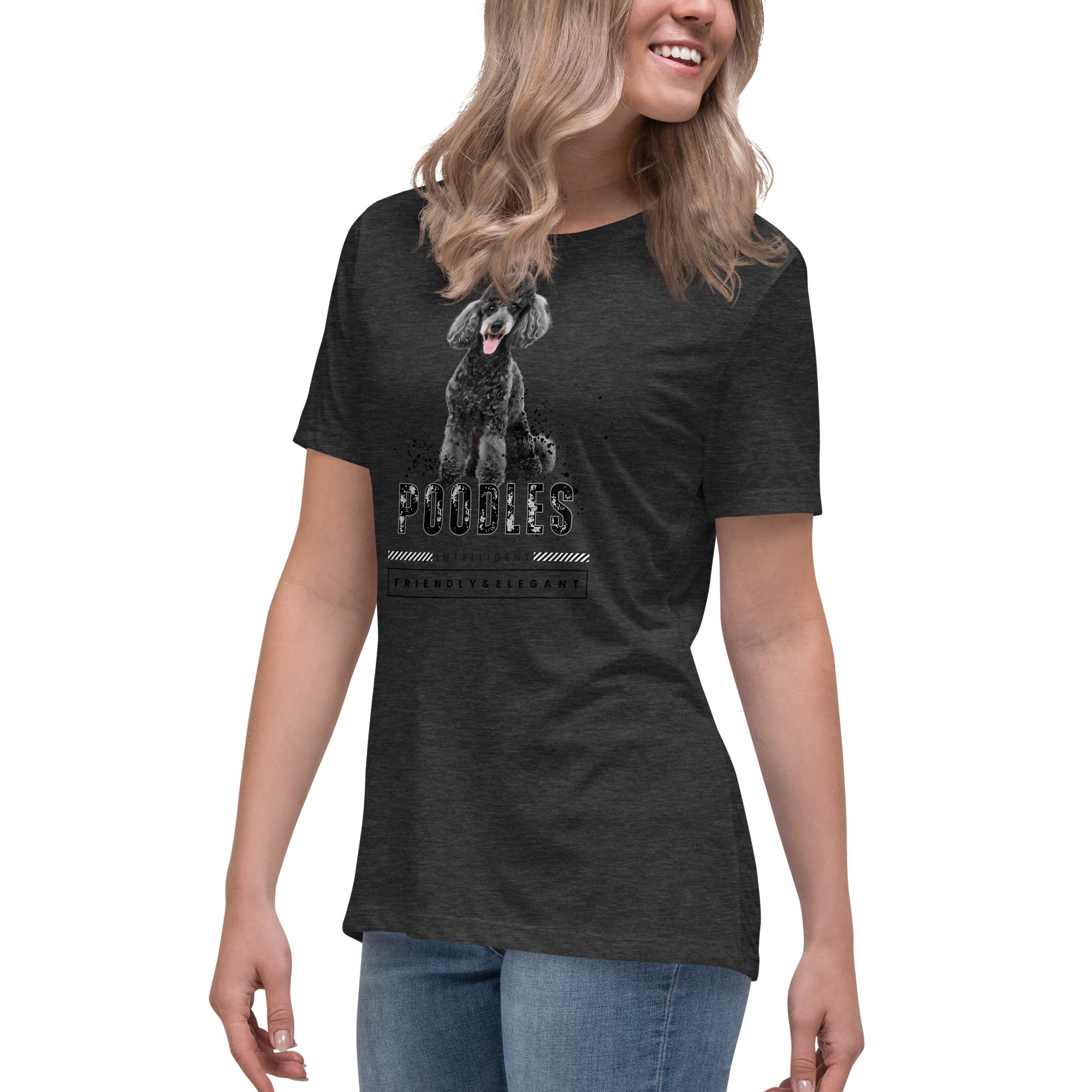 Poodle Women's Relaxed T-Shirt