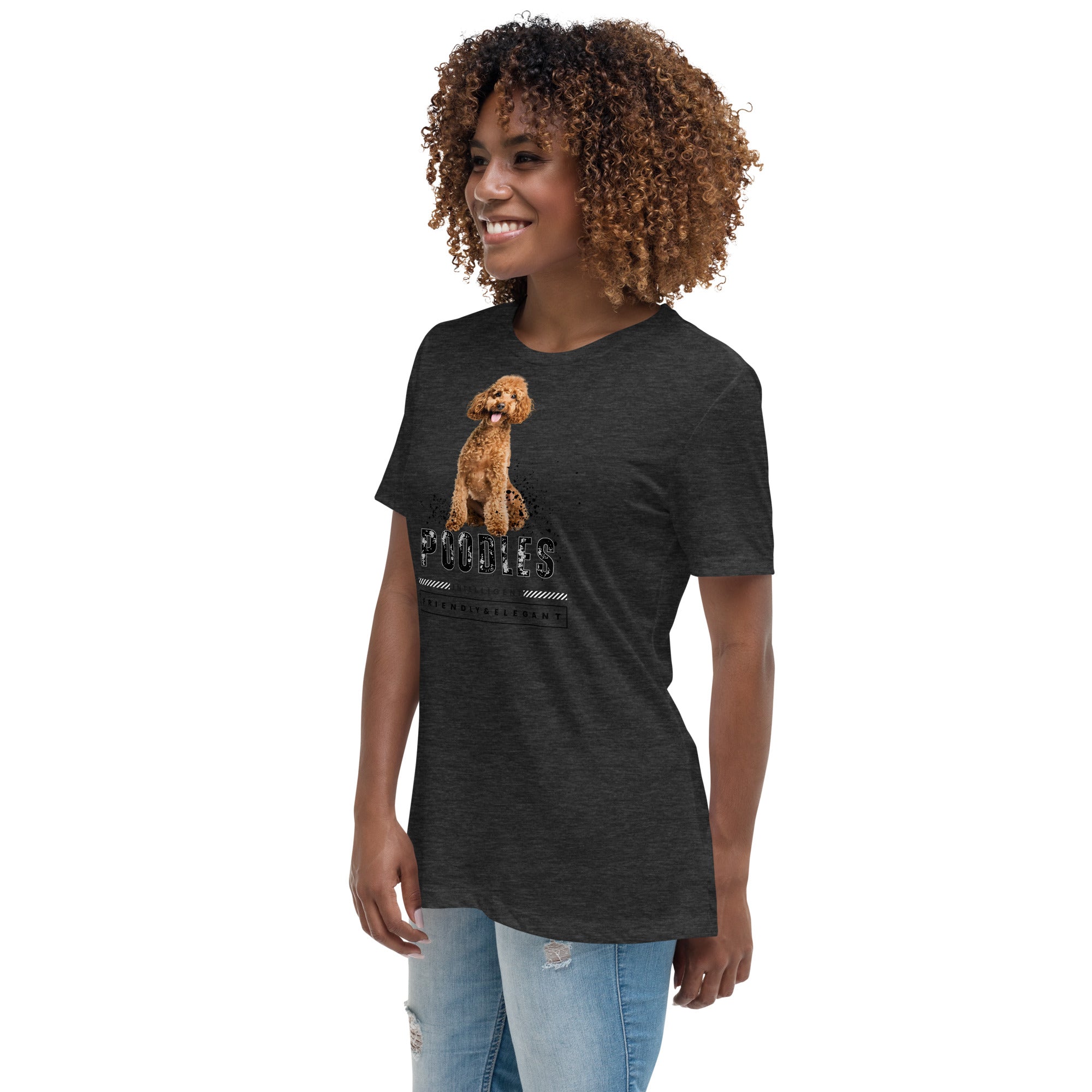 Poodle Women's Relaxed T-Shirt