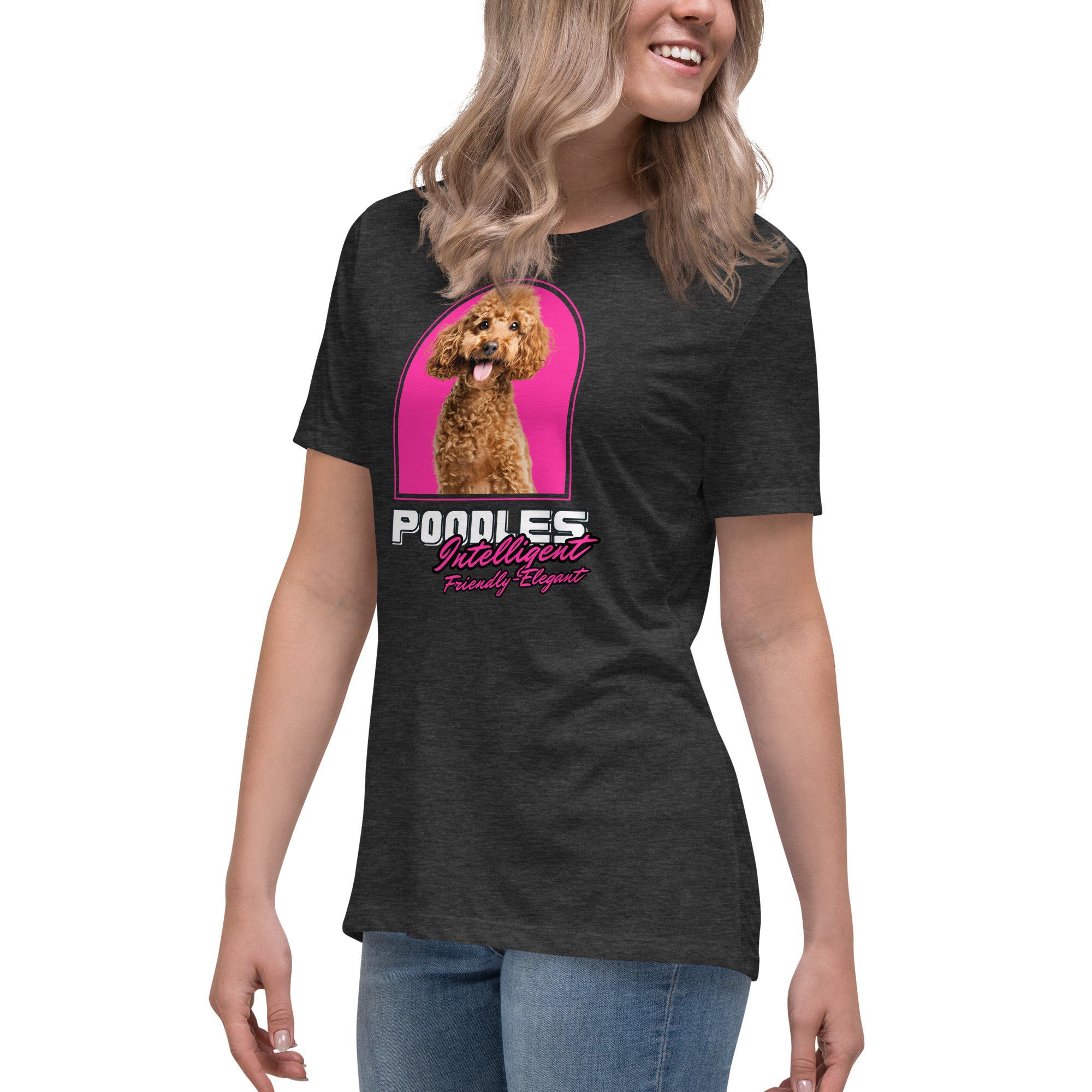 Poodle Women's Relaxed T-Shirt