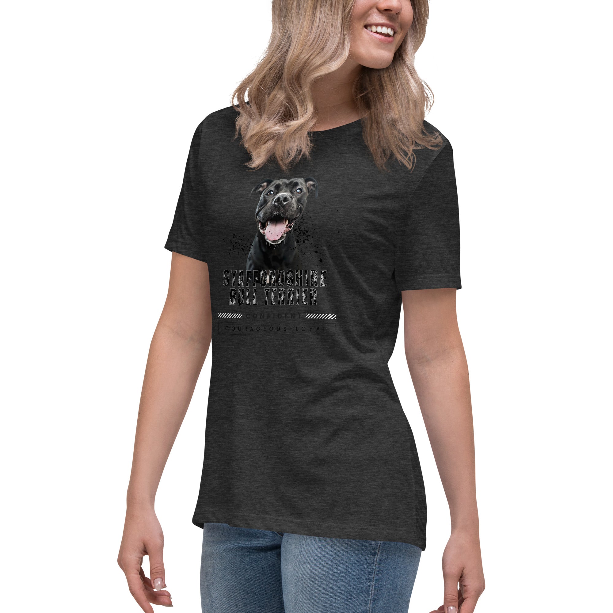 Staffordshire Bull Terrier Women's Relaxed T-Shirt