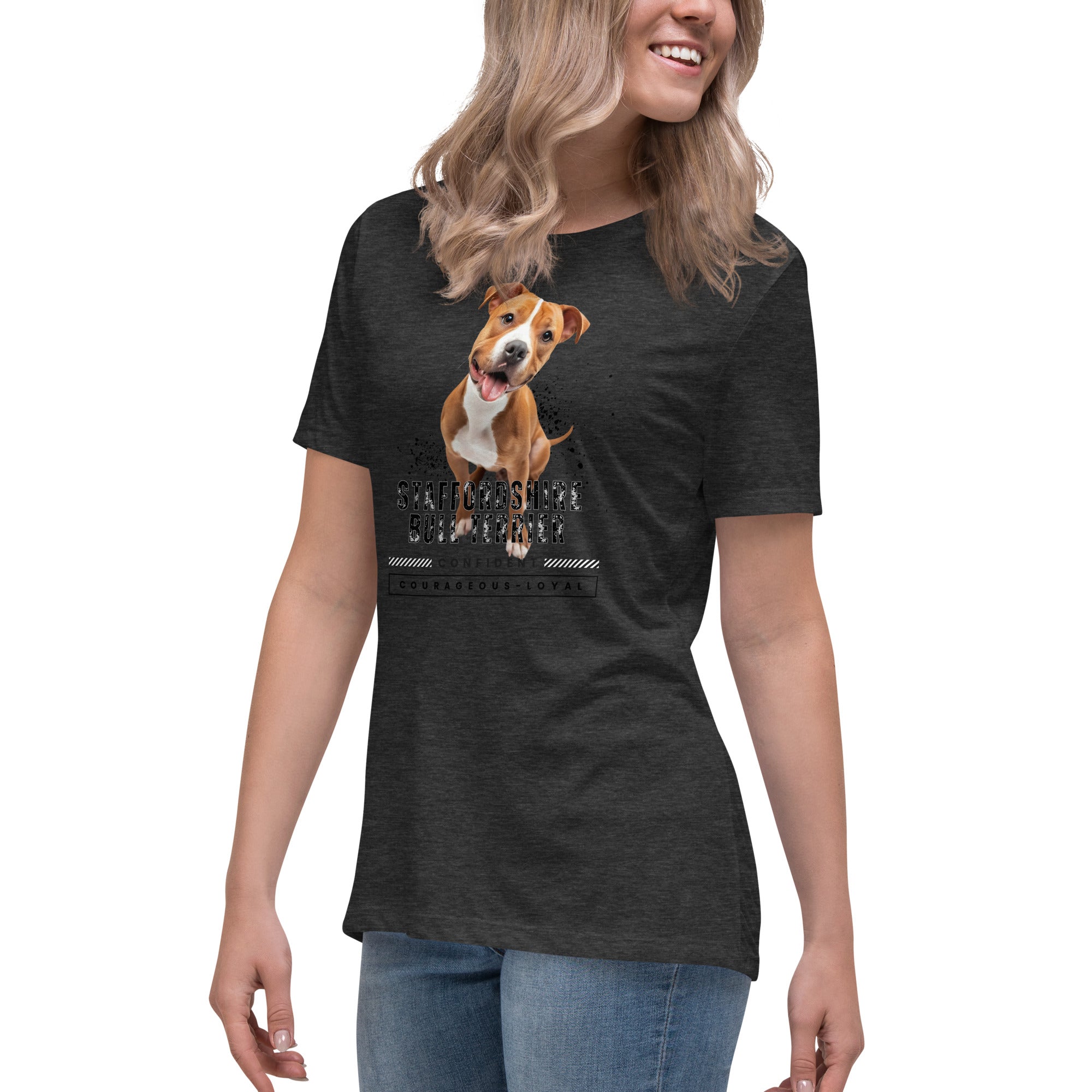 Staffordshire Bull Terrier Women's Relaxed T-Shirt