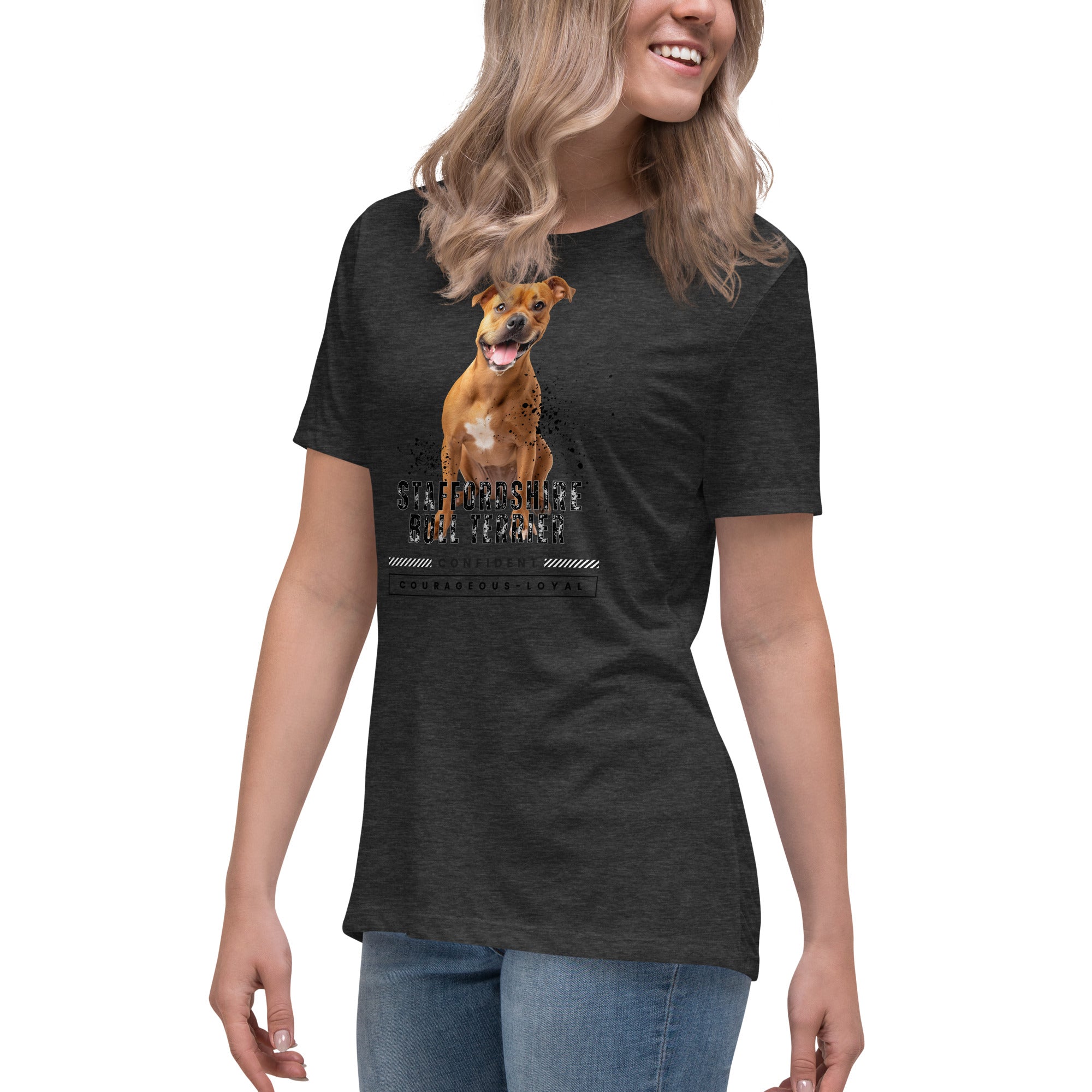 Staffordshire Bull Terrier Women's Relaxed T-Shirt