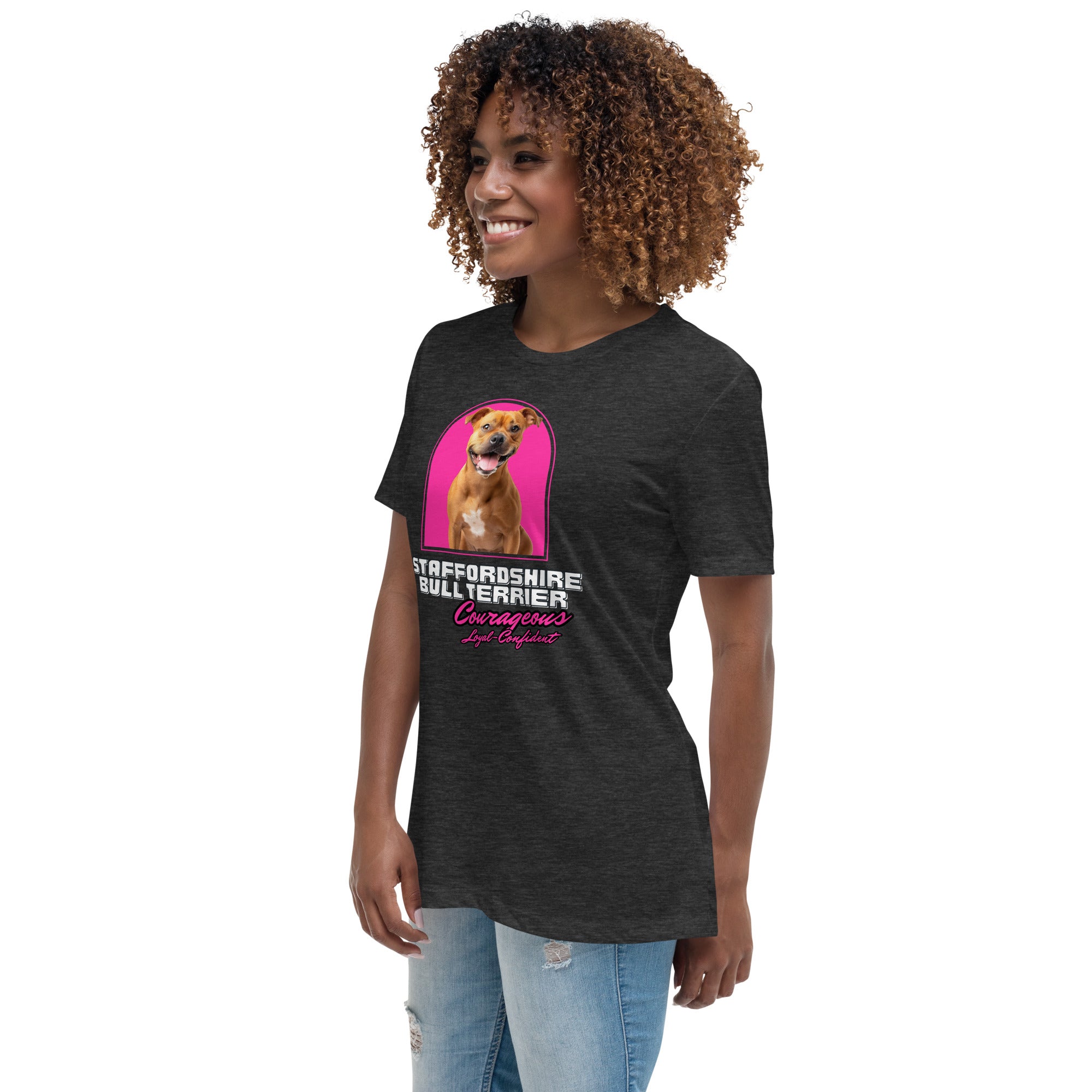 Staffordshire Bull Terrier Women's Relaxed T-Shirt