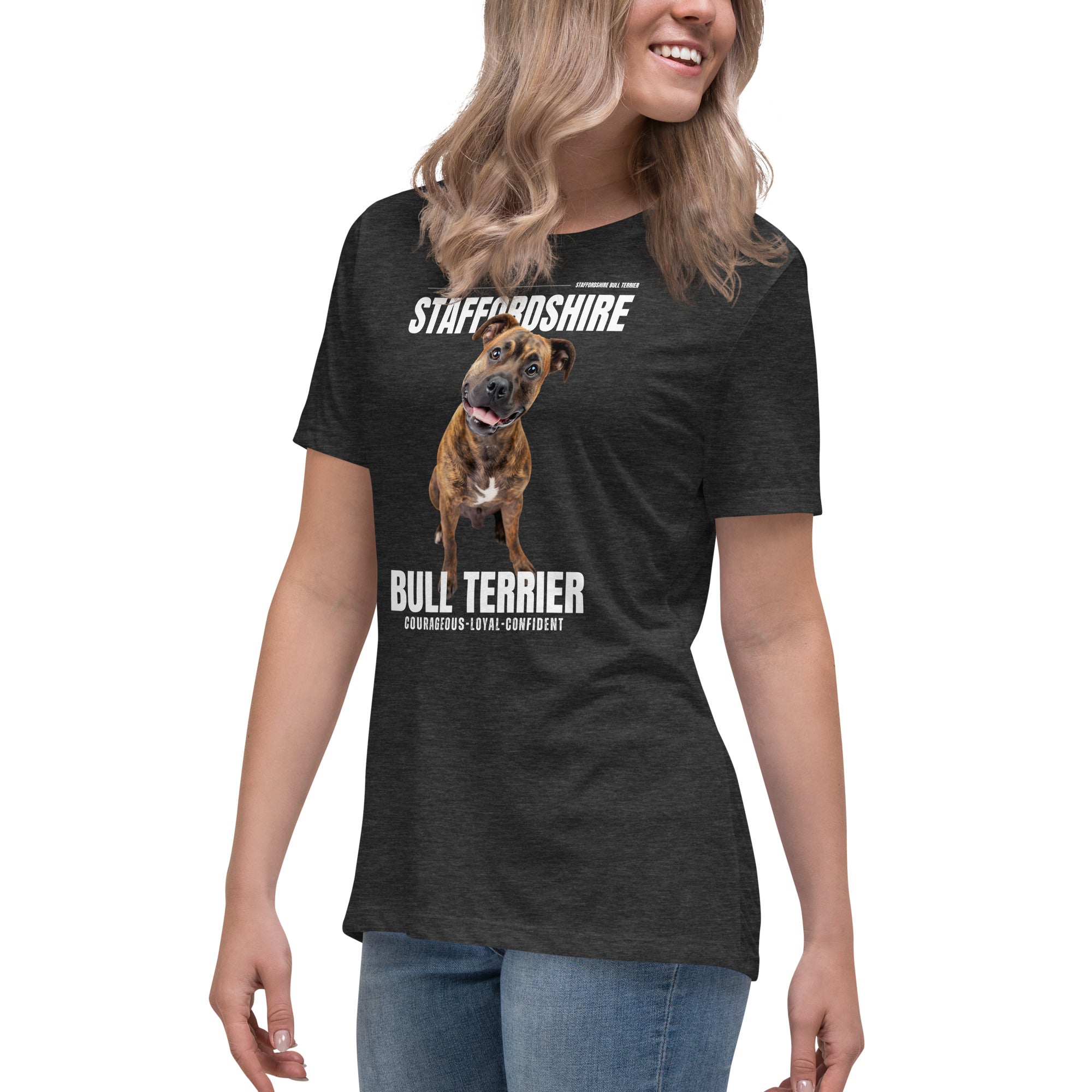 Staffordshire Bull Terrier Women's Relaxed T-Shirt