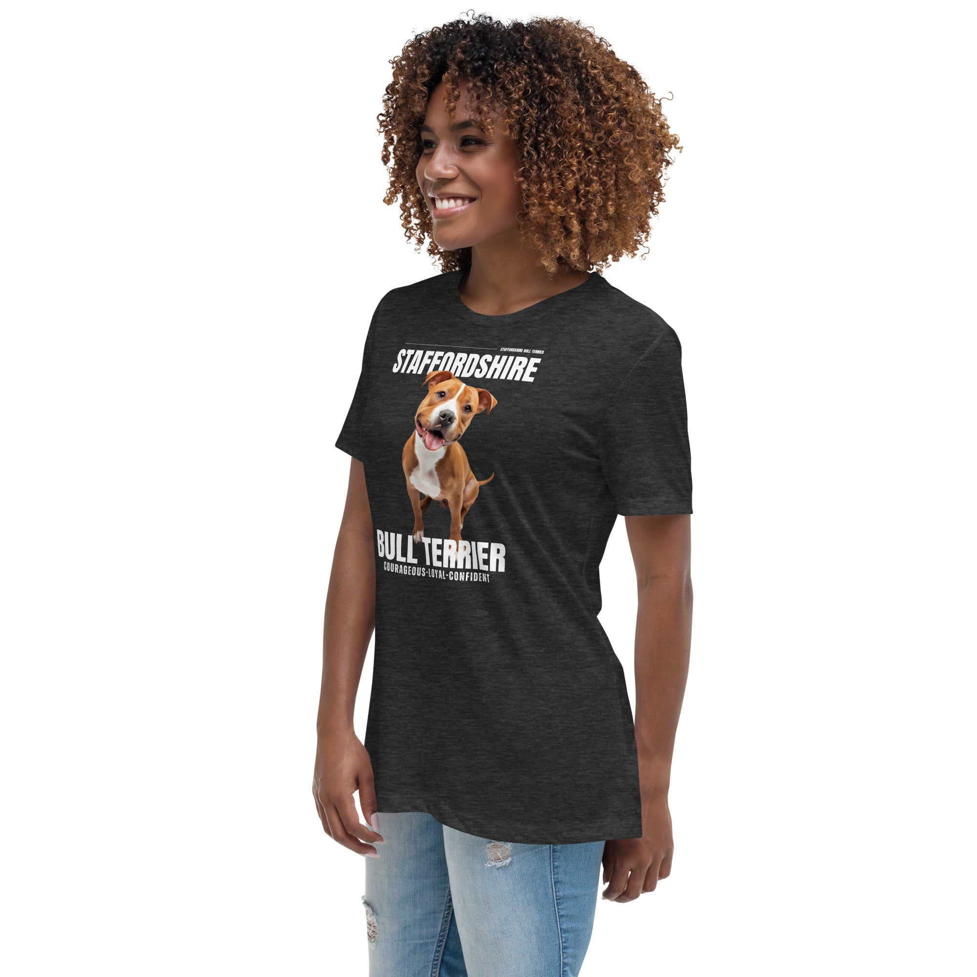 Staffordshire Bull Terrier Women's Relaxed T-Shirt