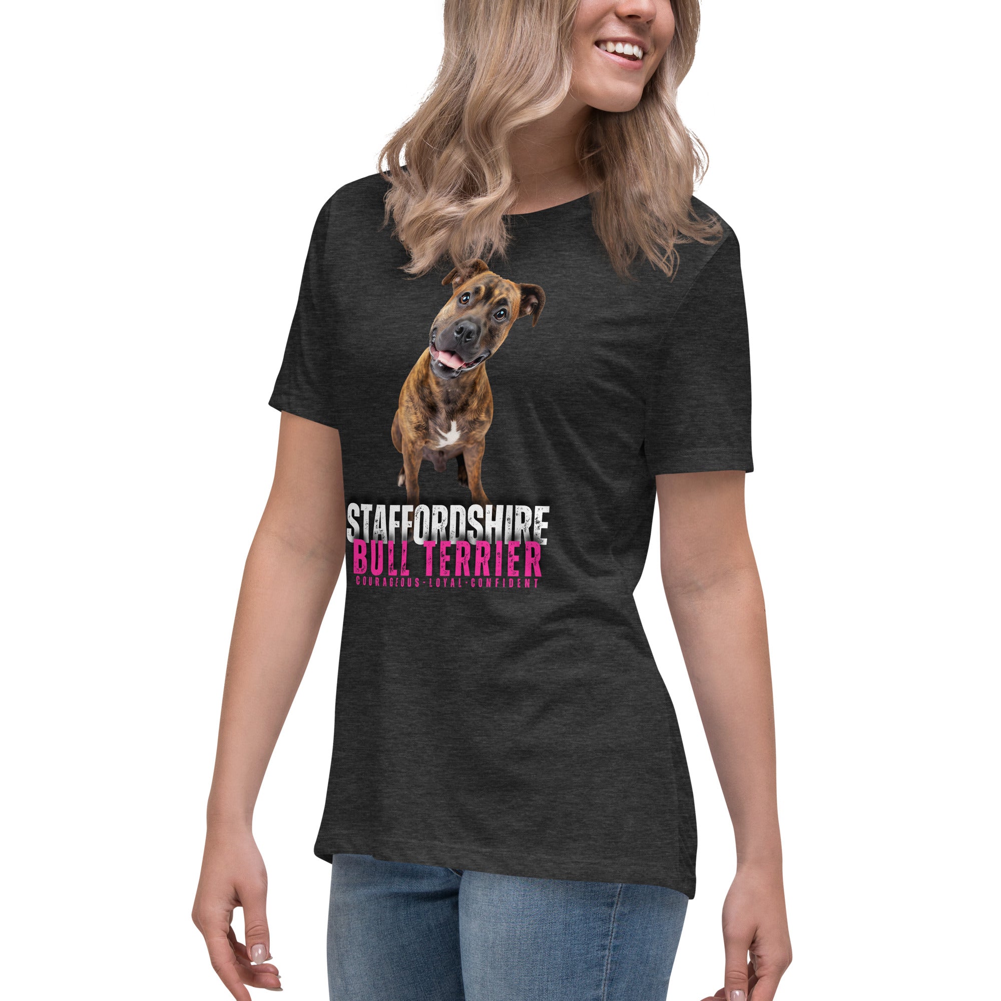 Staffordshire Bull Terrier Women's Relaxed T-Shirt