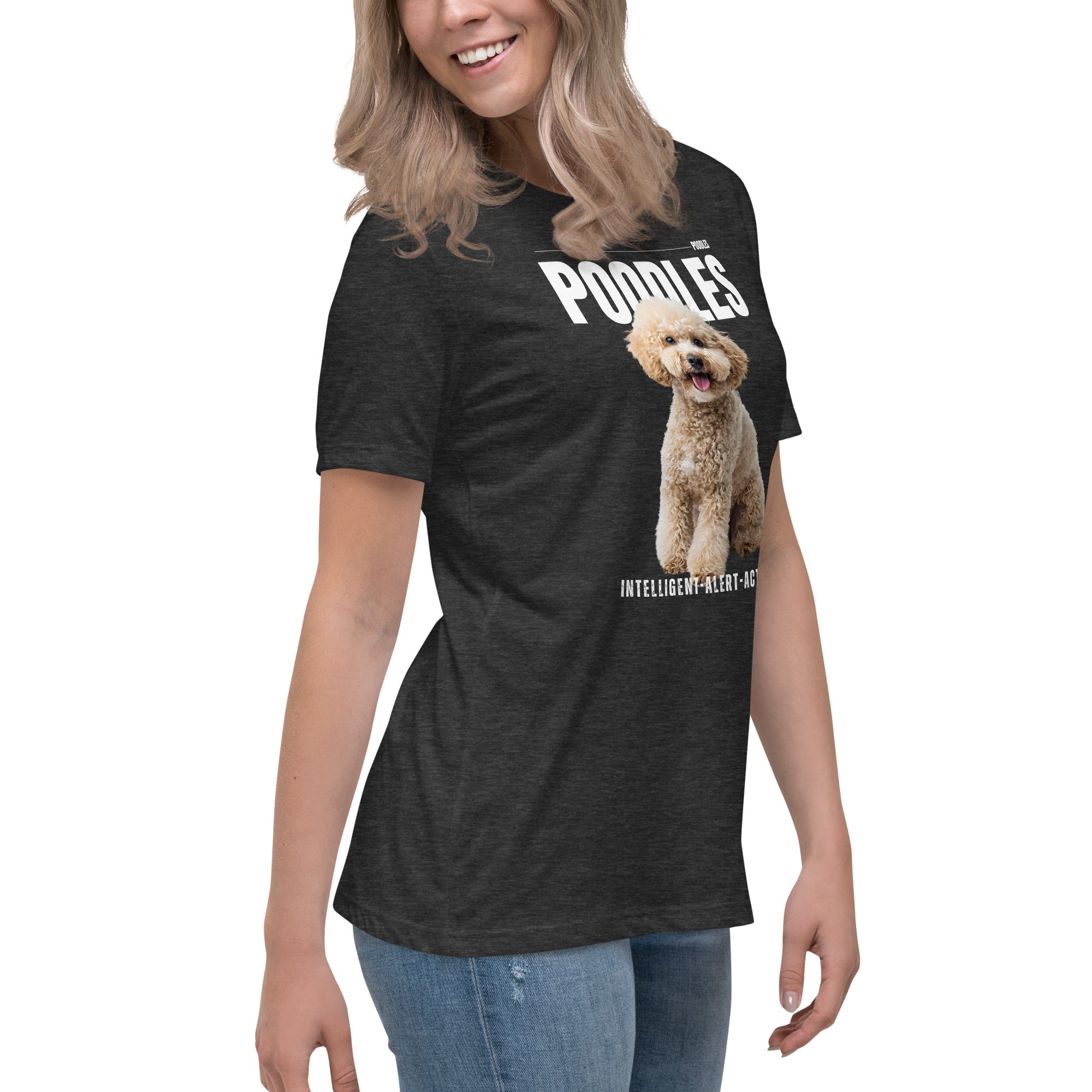 Poodle Women's Relaxed T-Shirt