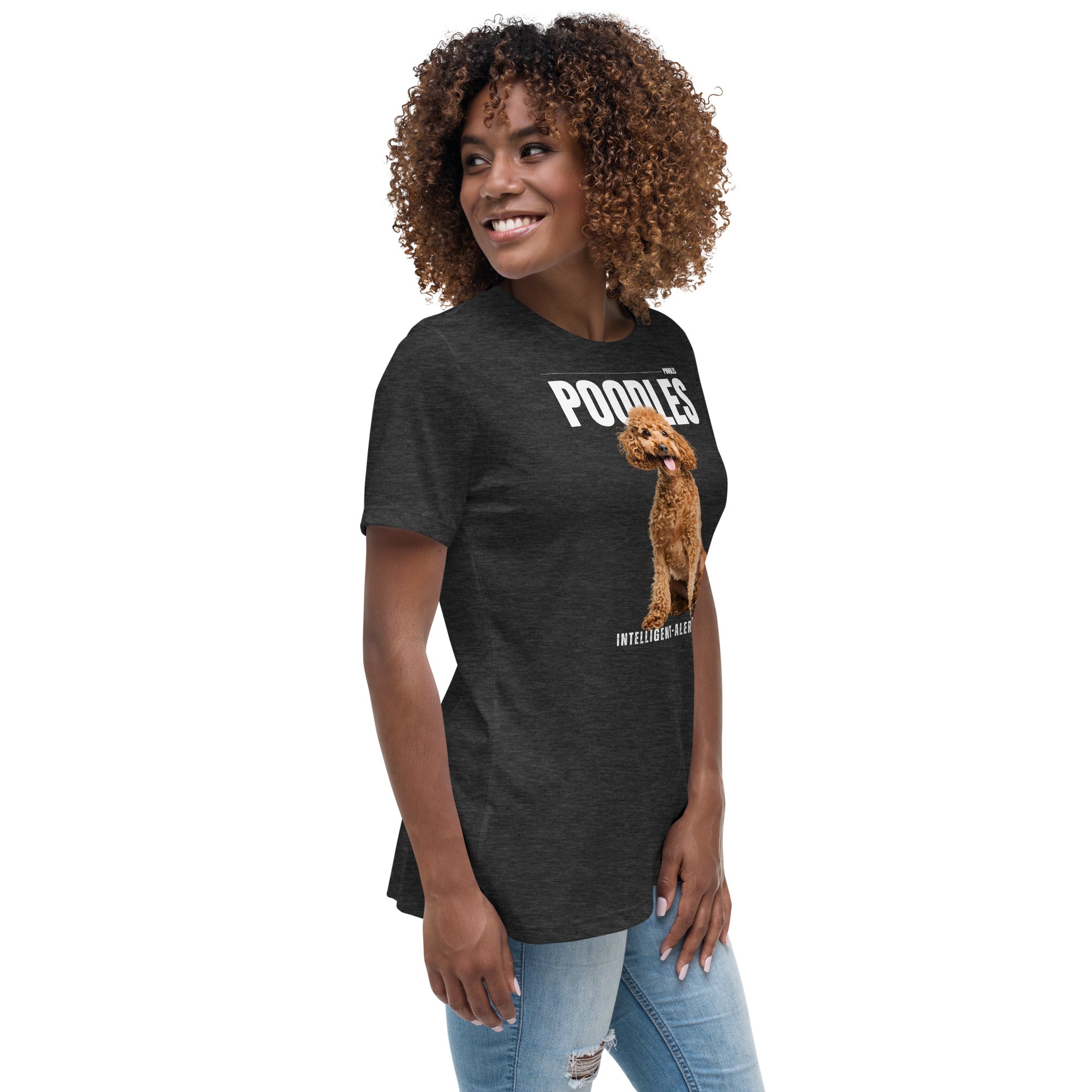 Poodle Women's Relaxed T-Shirt