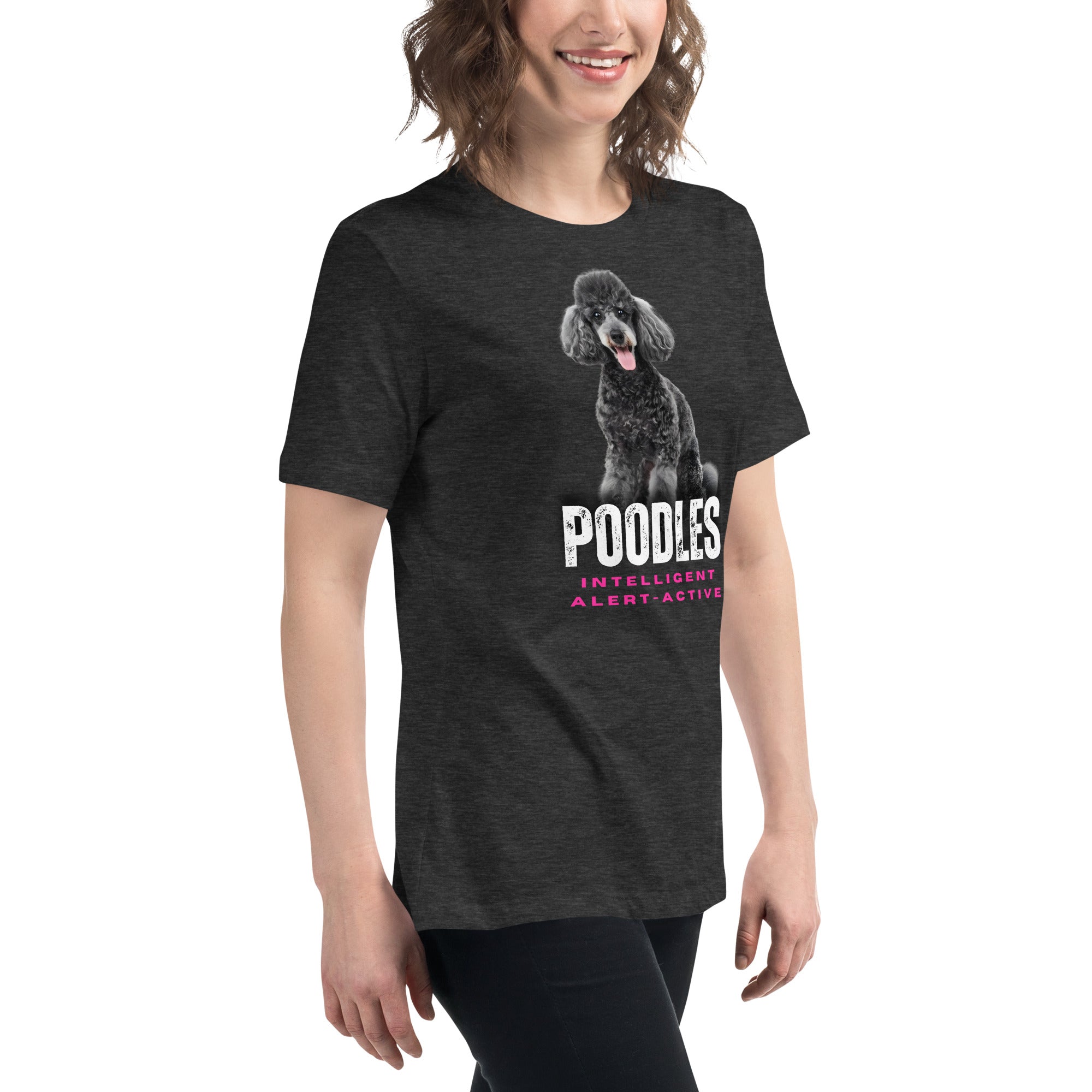 Poodle Women's Relaxed T-Shirt