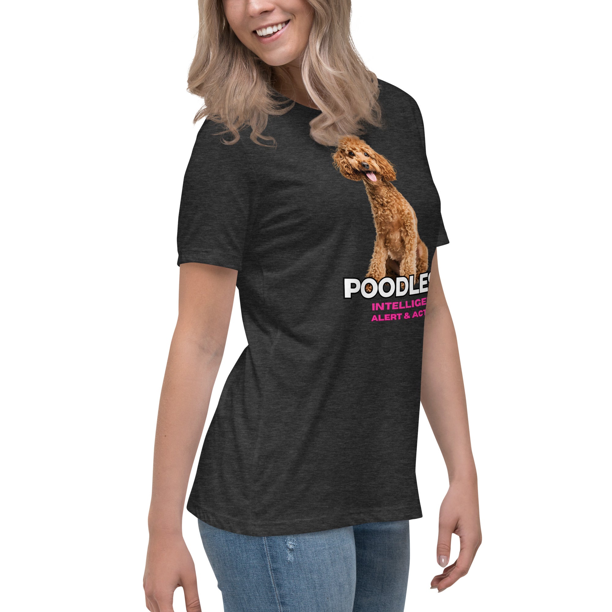 Poodle Women's Relaxed T-Shirt