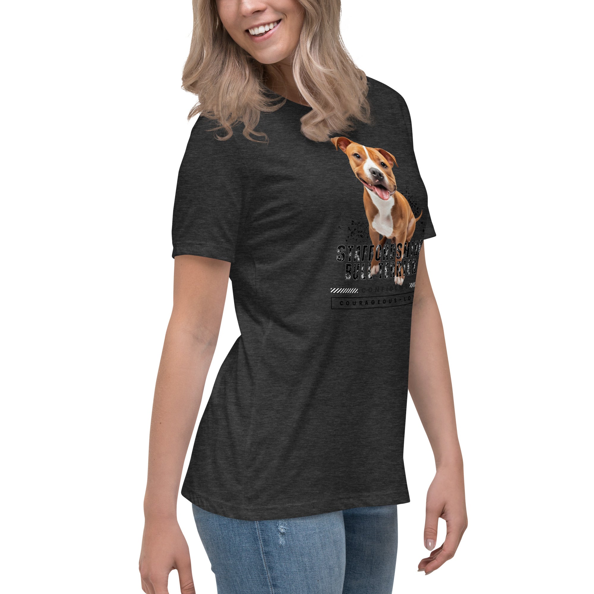 Staffordshire Bull Terrier Women's Relaxed T-Shirt