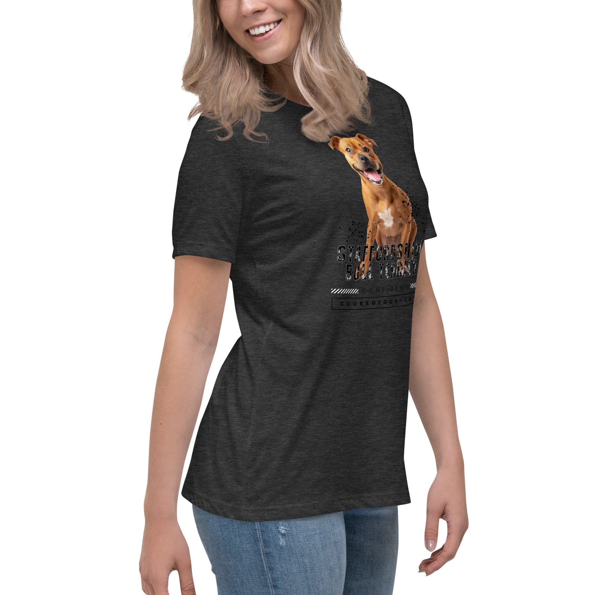 Staffordshire Bull Terrier Women's Relaxed T-Shirt