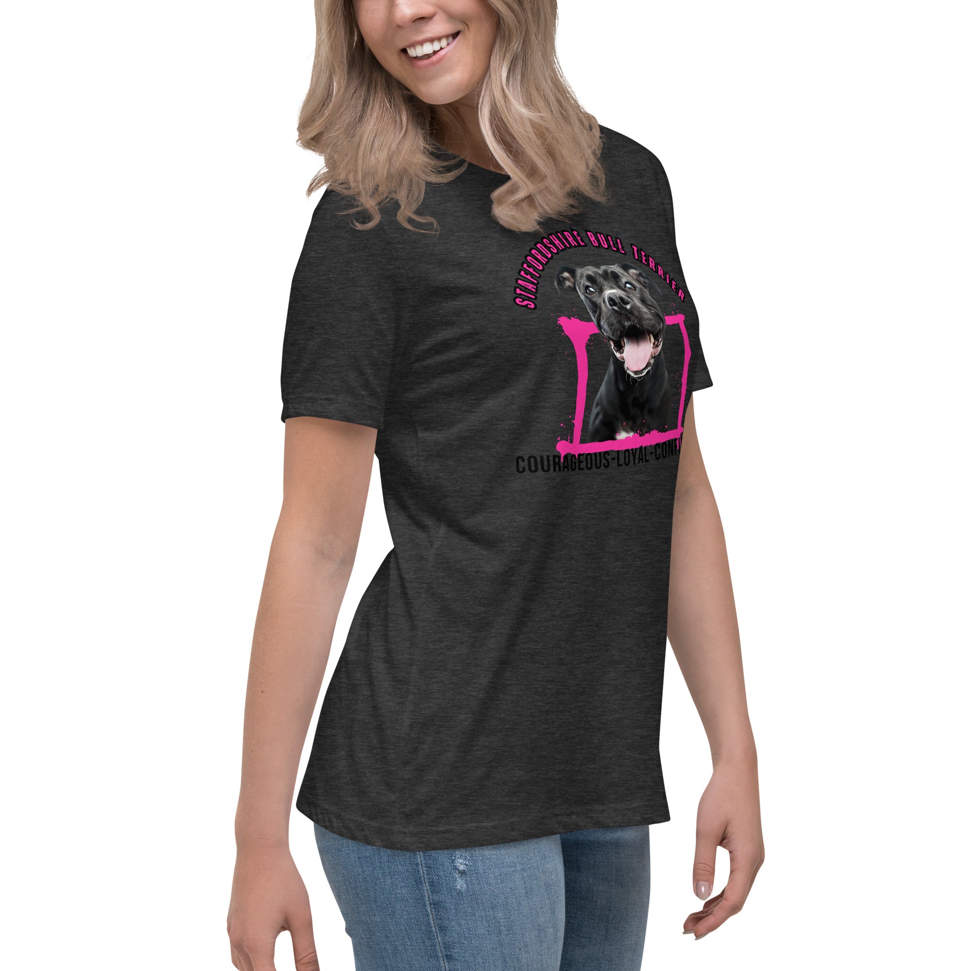 Staffordshire Bull Terrier Women's Relaxed T-Shirt