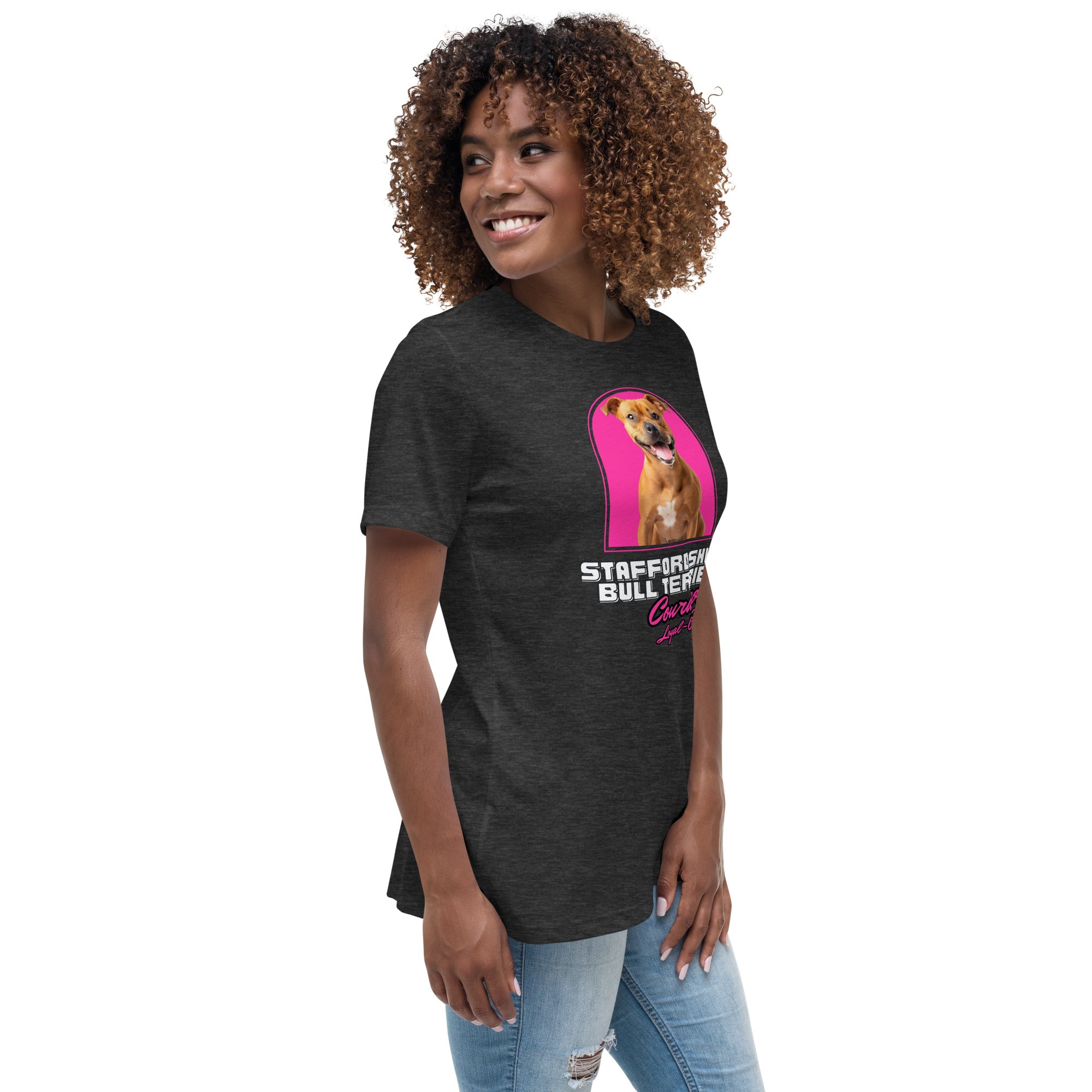 Staffordshire Bull Terrier Women's Relaxed T-Shirt