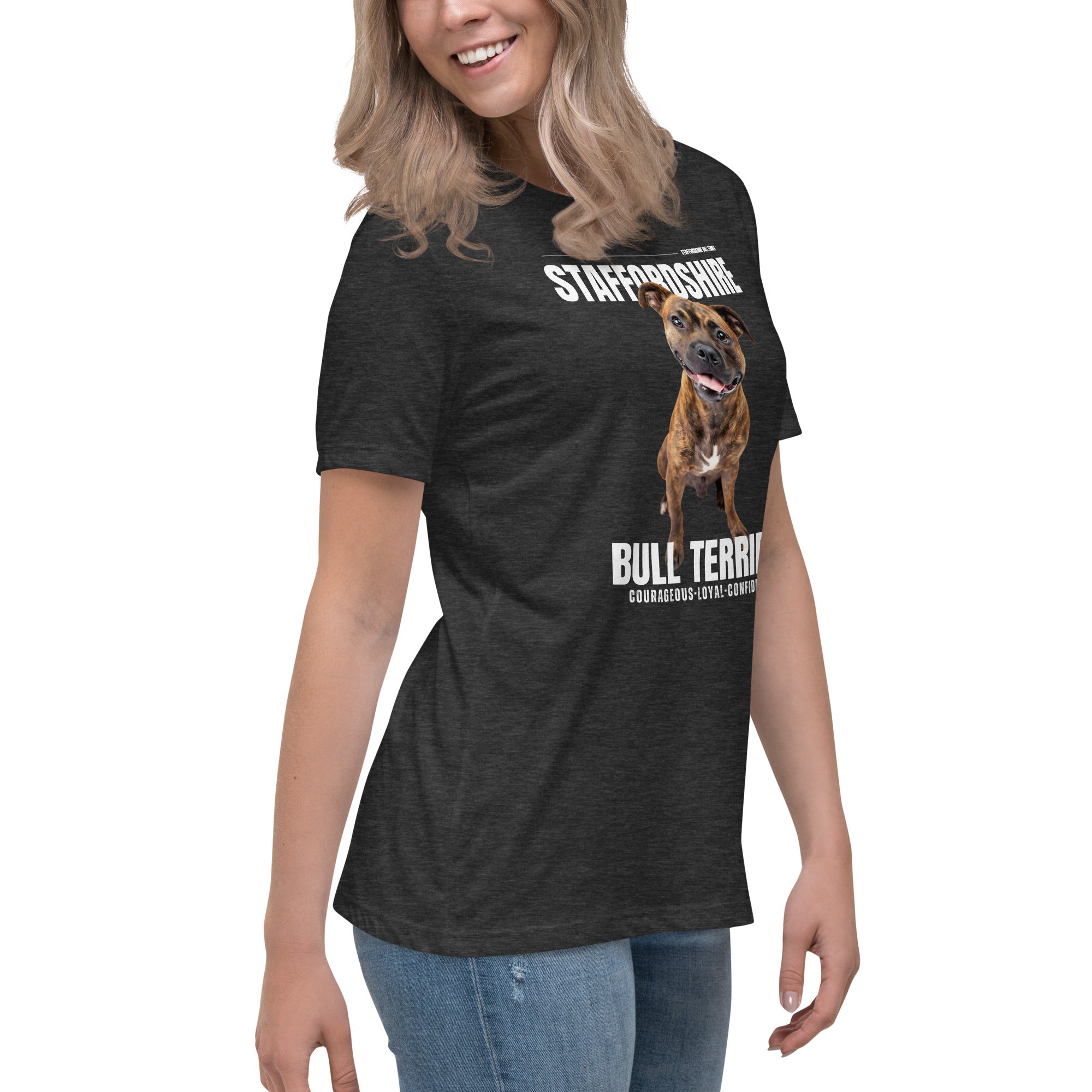 Staffordshire Bull Terrier Women's Relaxed T-Shirt