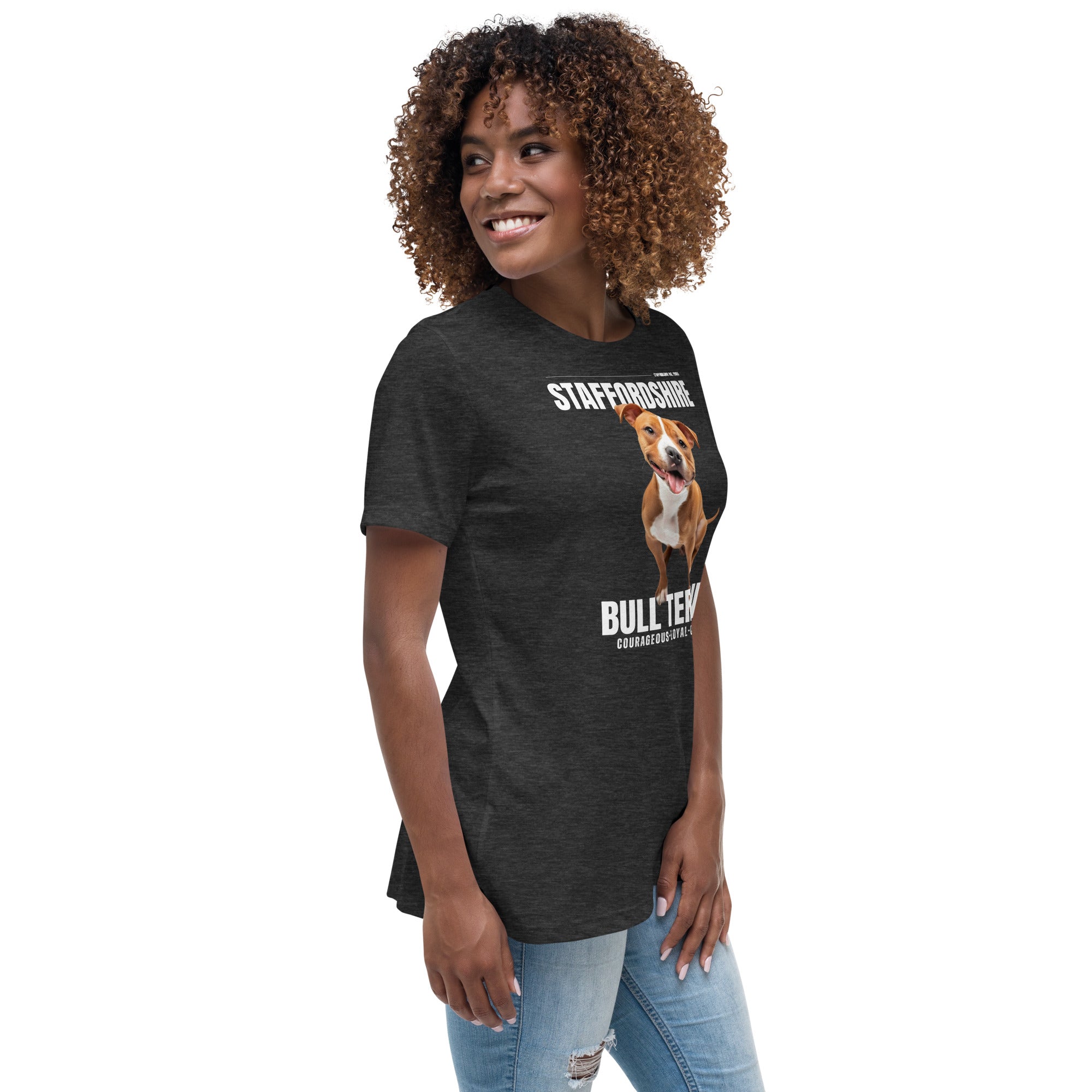 Staffordshire Bull Terrier Women's Relaxed T-Shirt