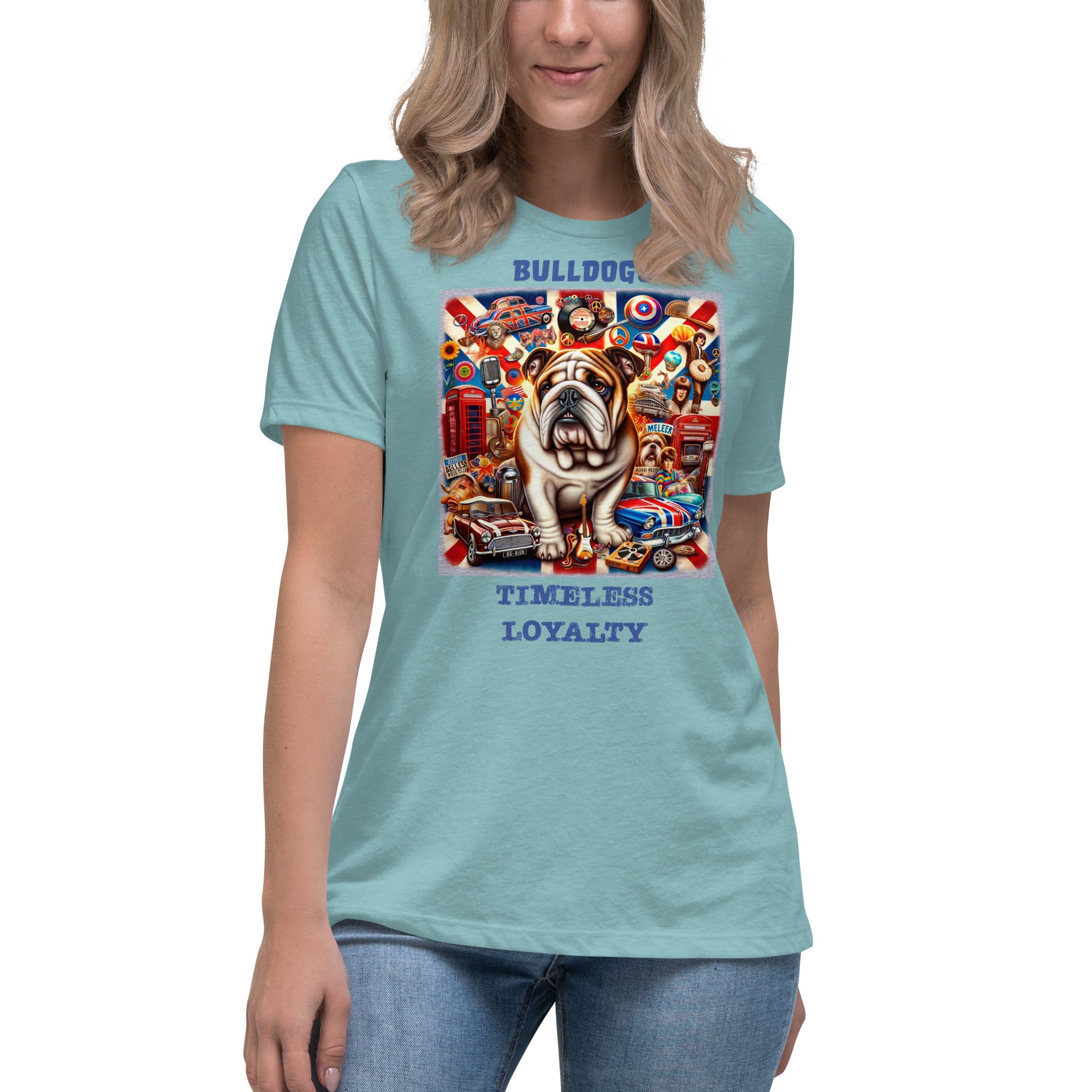 English Bulldog Women's Relaxed T-Shirt