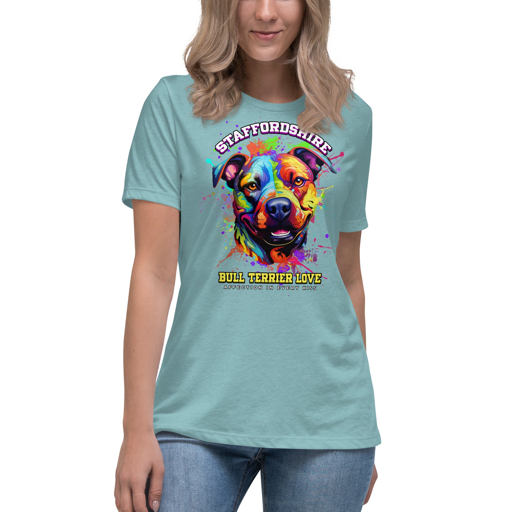 Staffordshire Bull Terrier Women's Relaxed T-Shirt