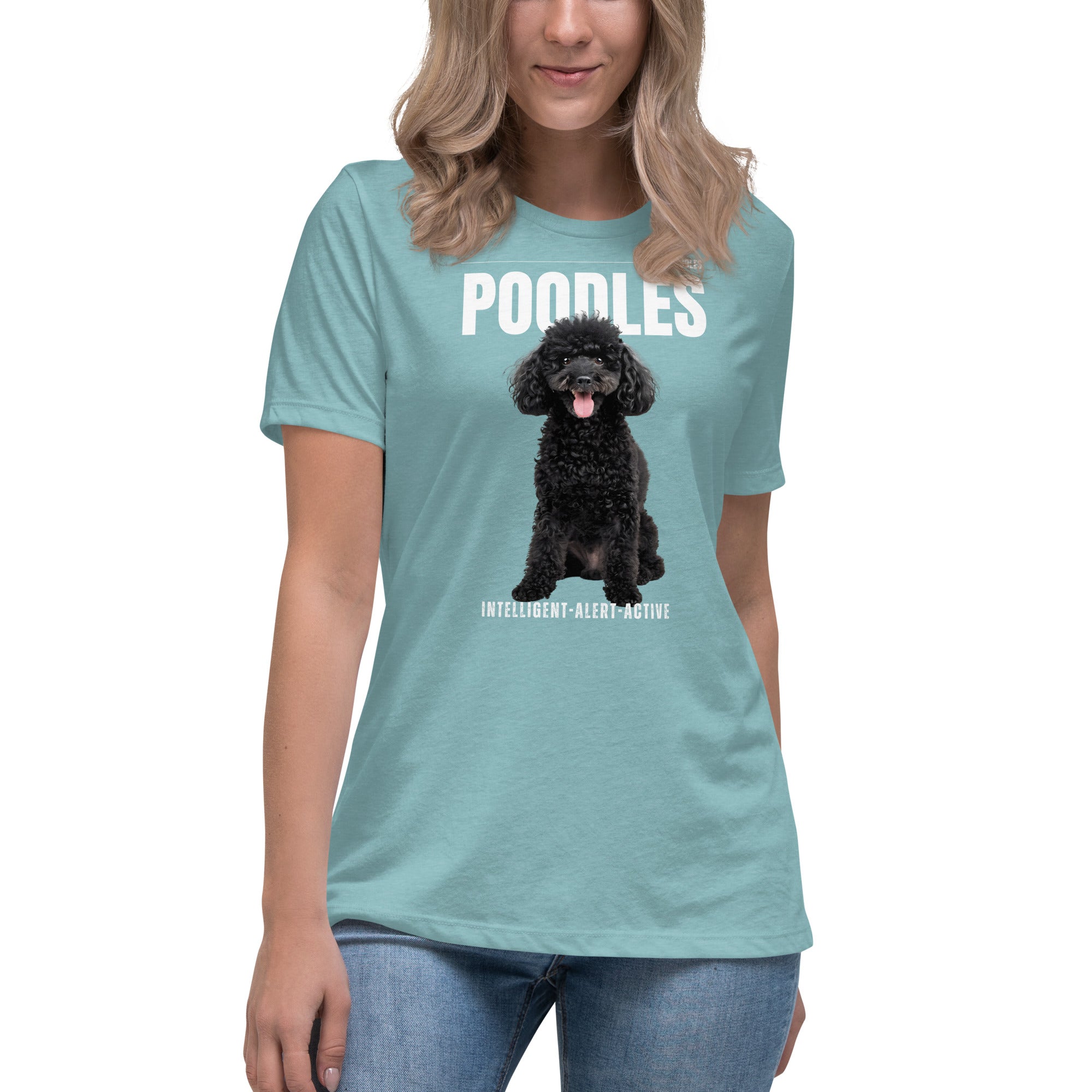 Poodle Women's Relaxed T-Shirt