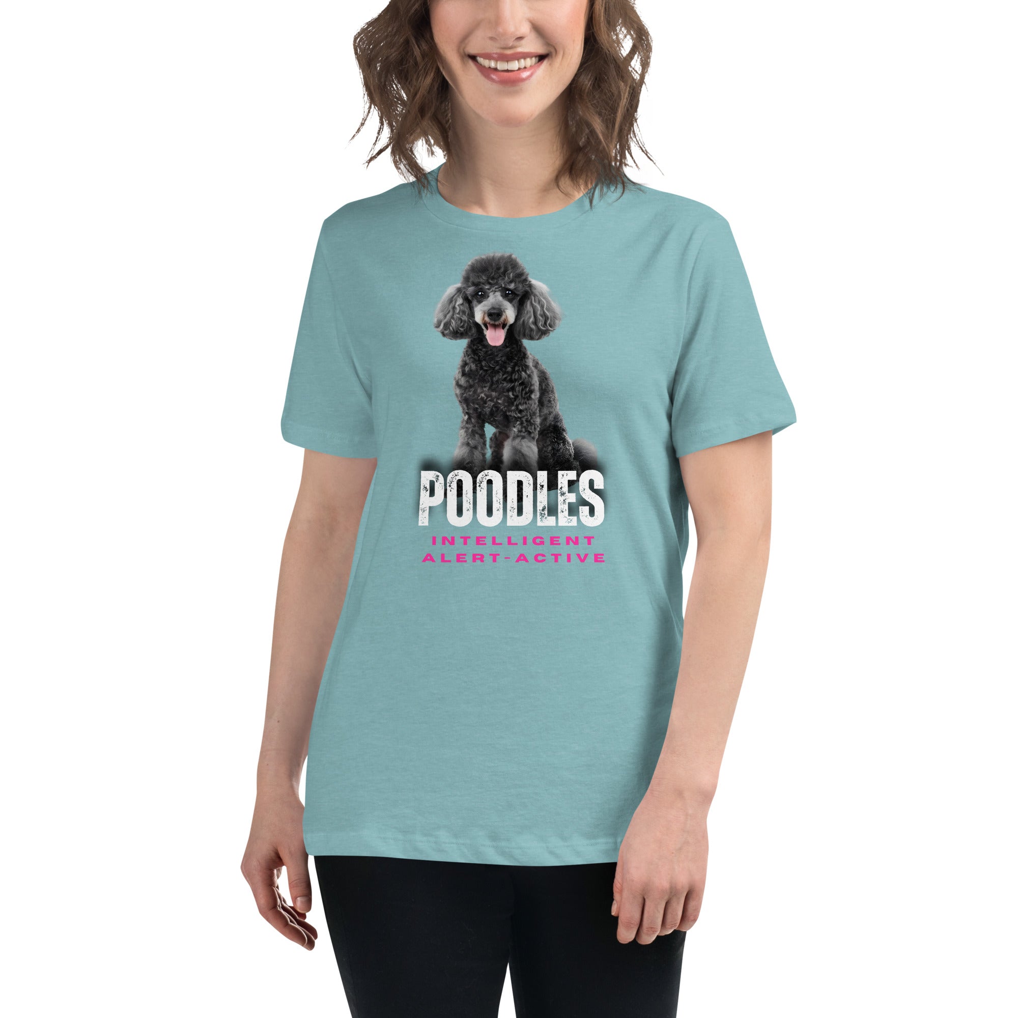 Poodle Women's Relaxed T-Shirt