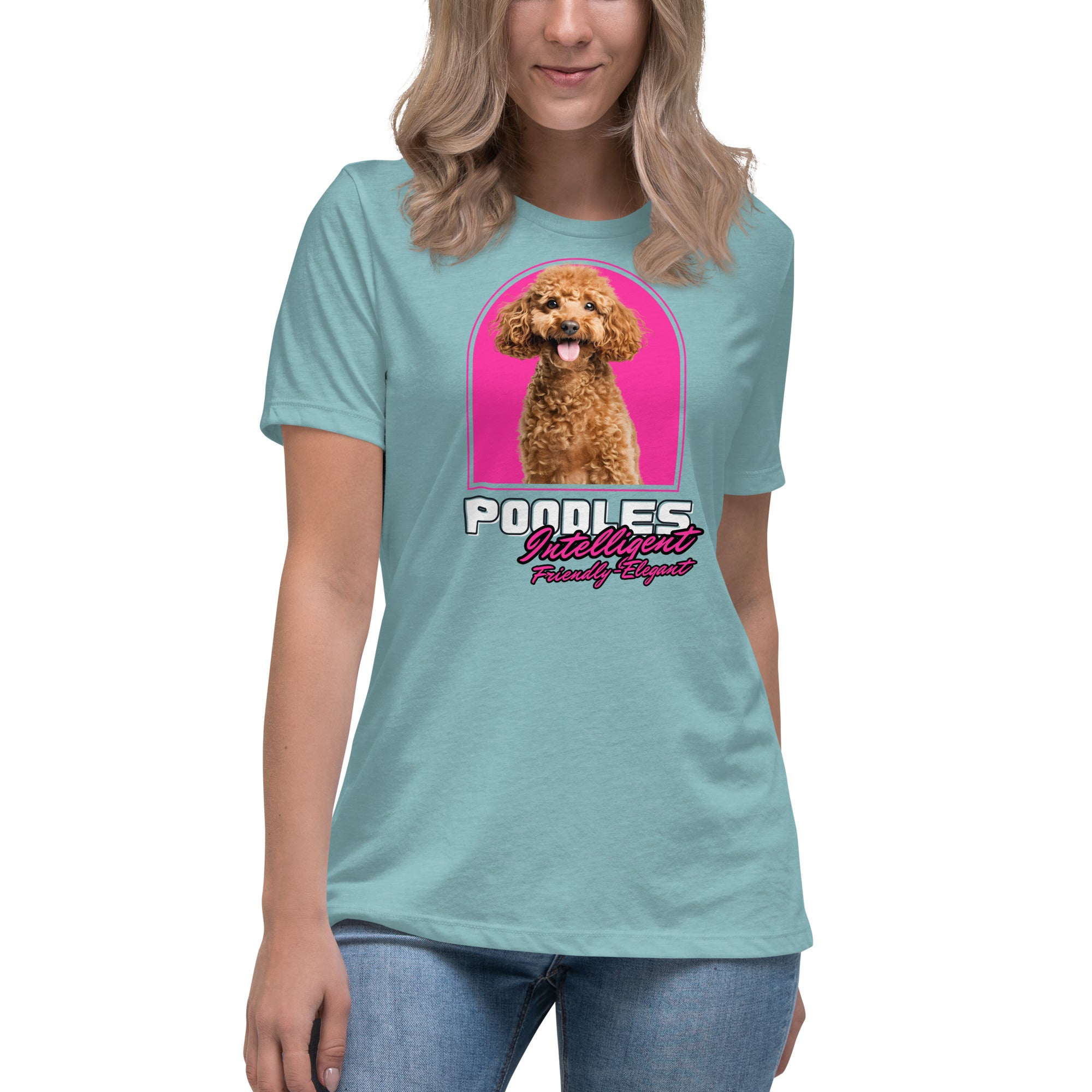 Poodle Women's Relaxed T-Shirt