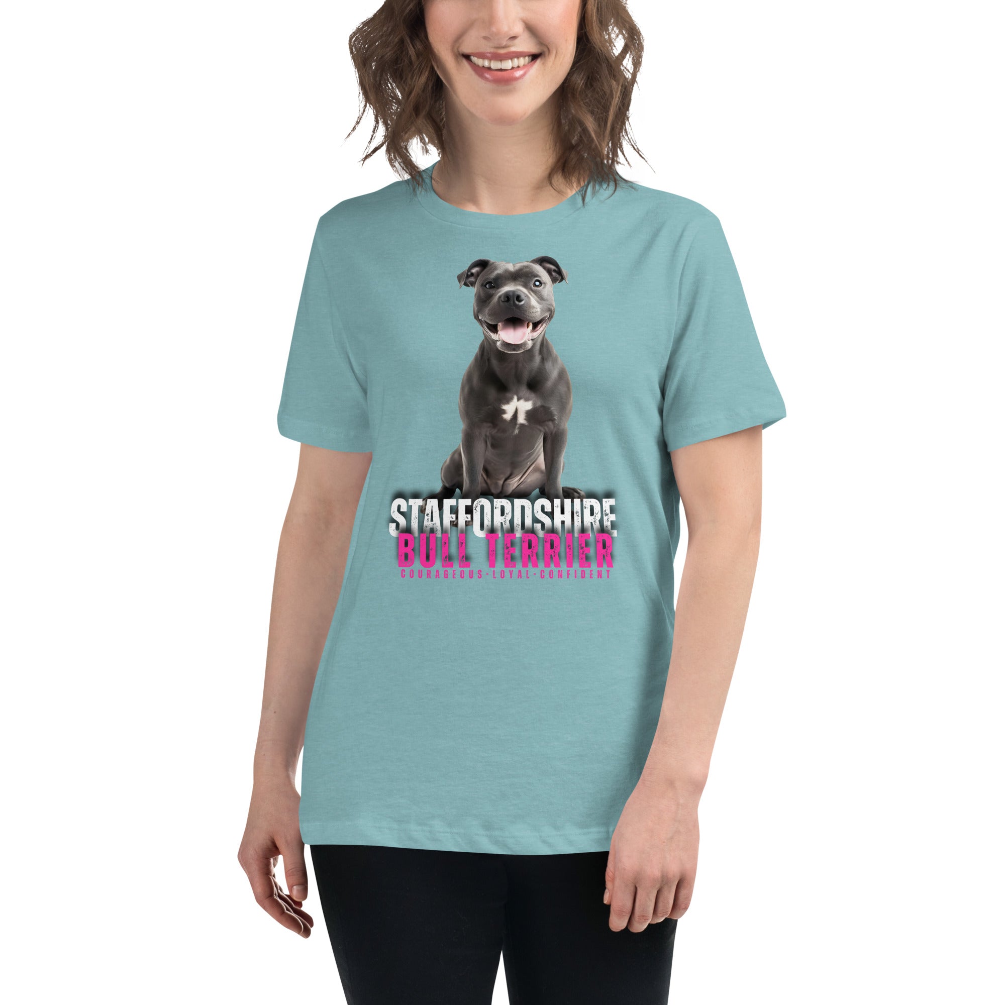 Staffordshire Bull Terrier Women's Relaxed T-Shirt