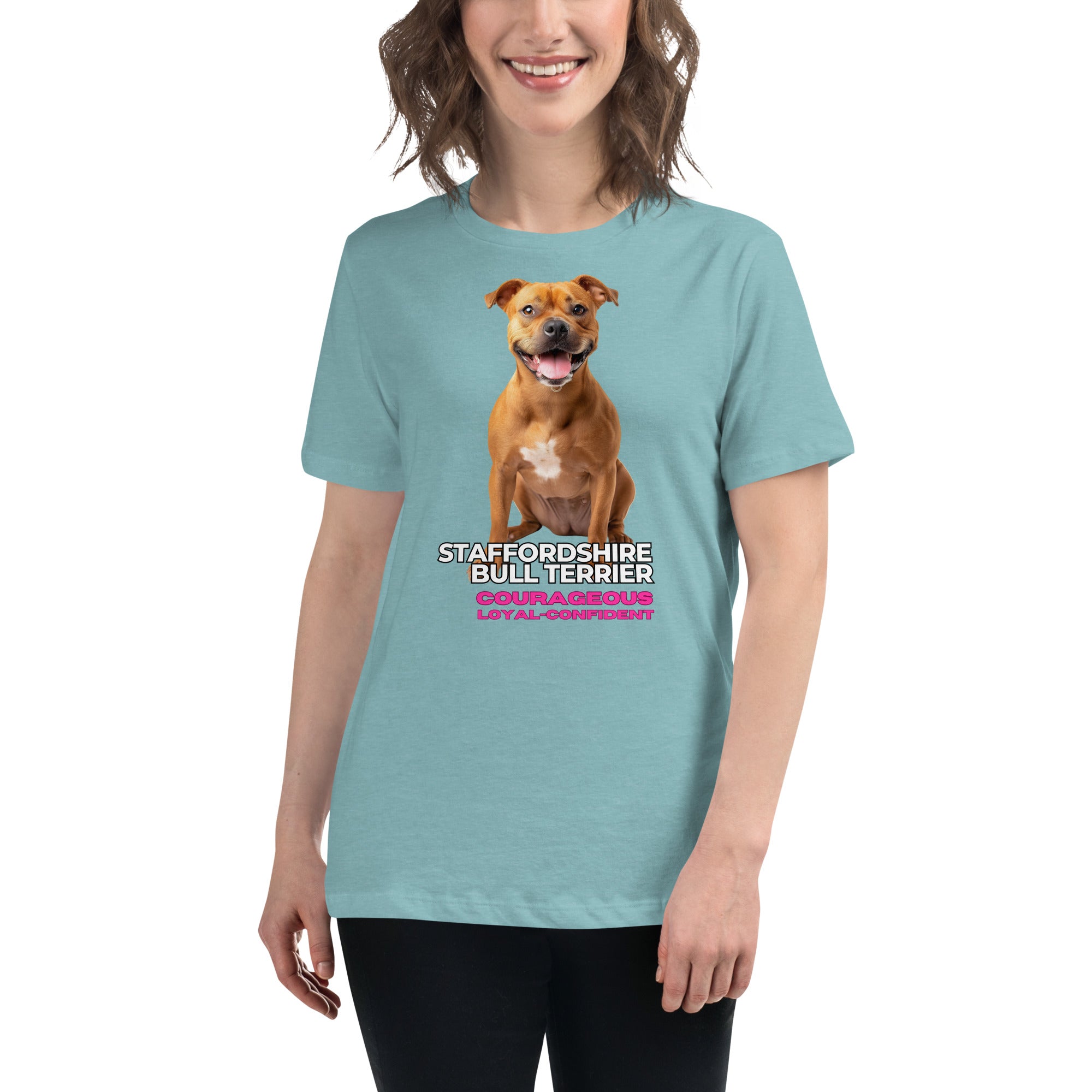 Staffordshire Bull Terrier Women's Relaxed T-Shirt