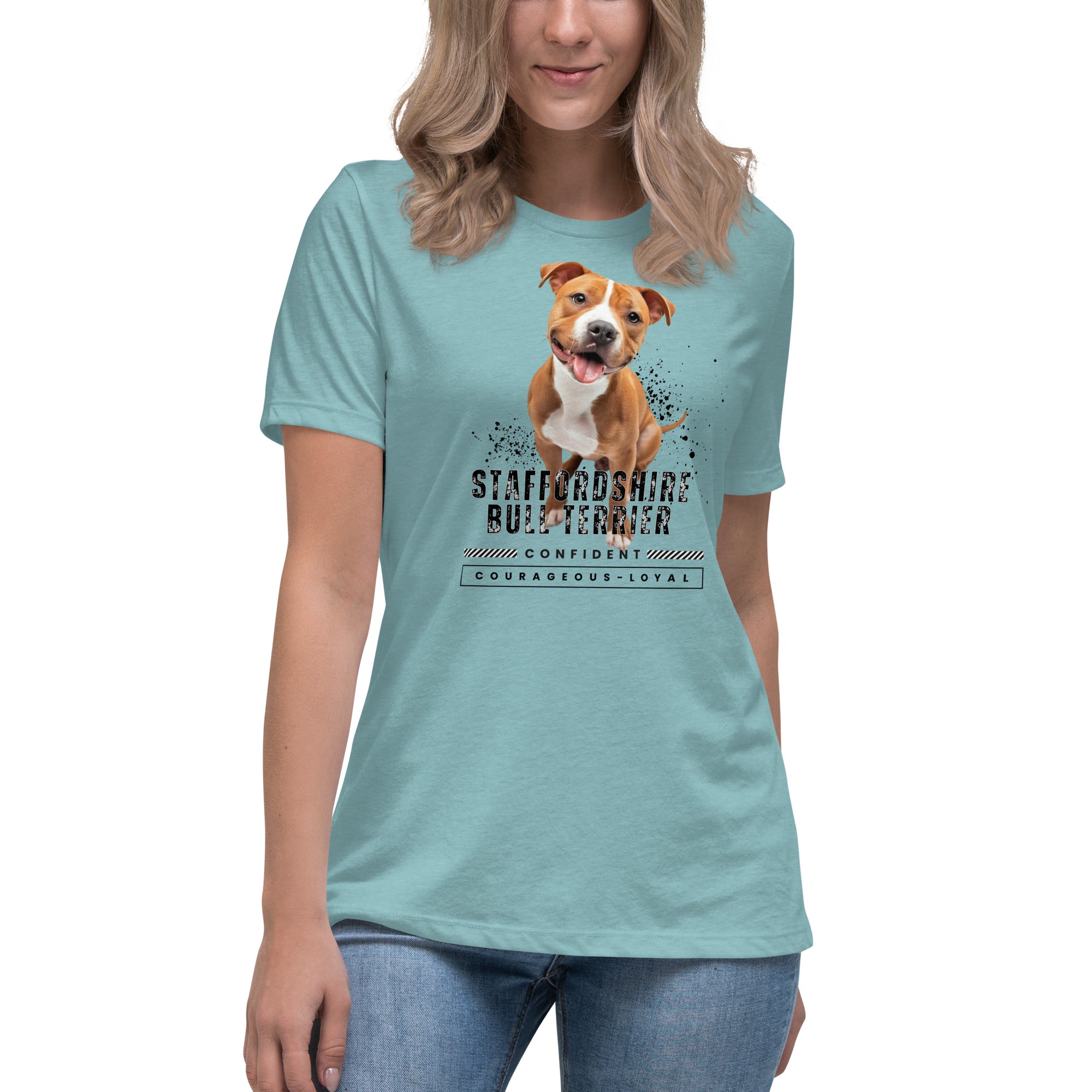 Staffordshire Bull Terrier Women's Relaxed T-Shirt