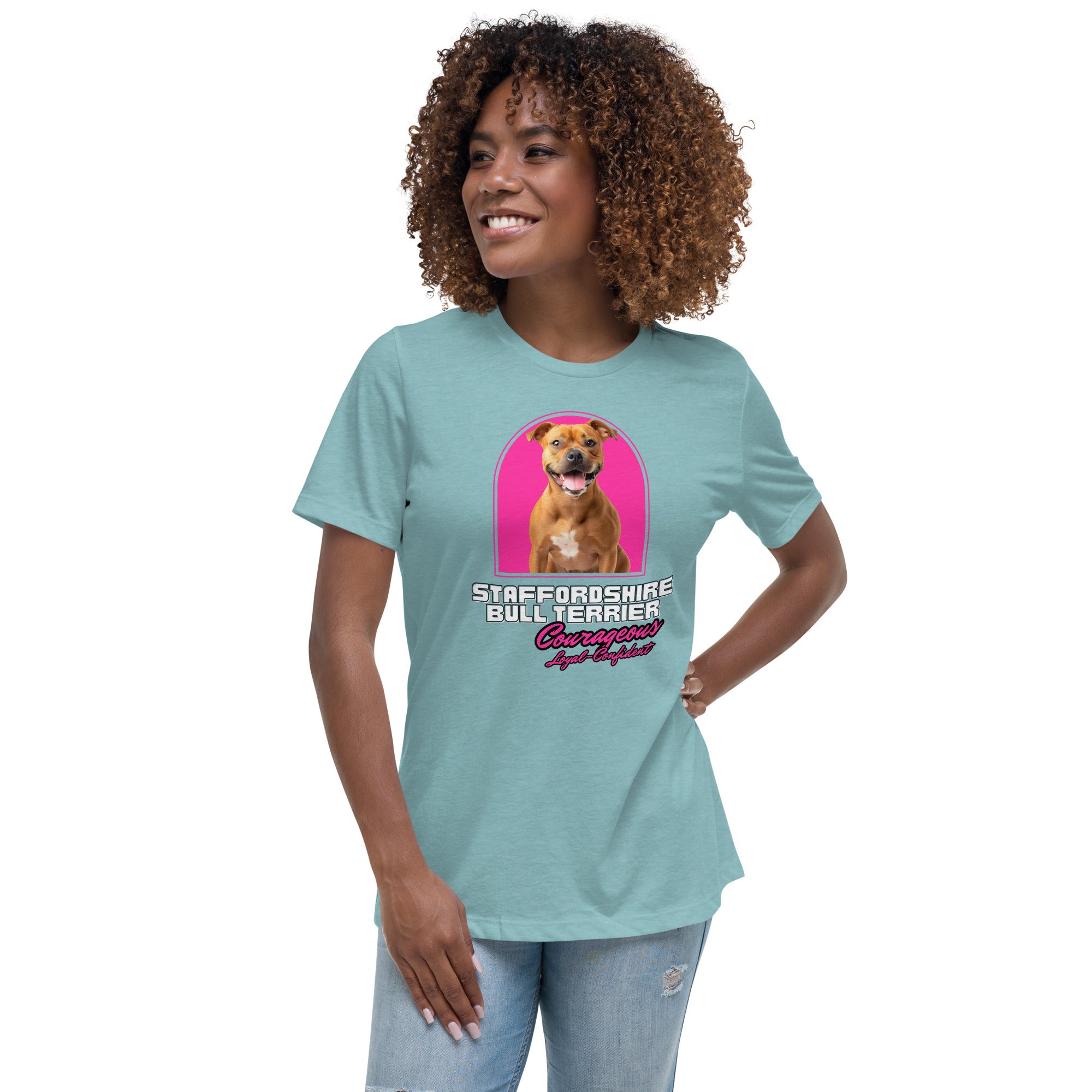 Staffordshire Bull Terrier Women's Relaxed T-Shirt