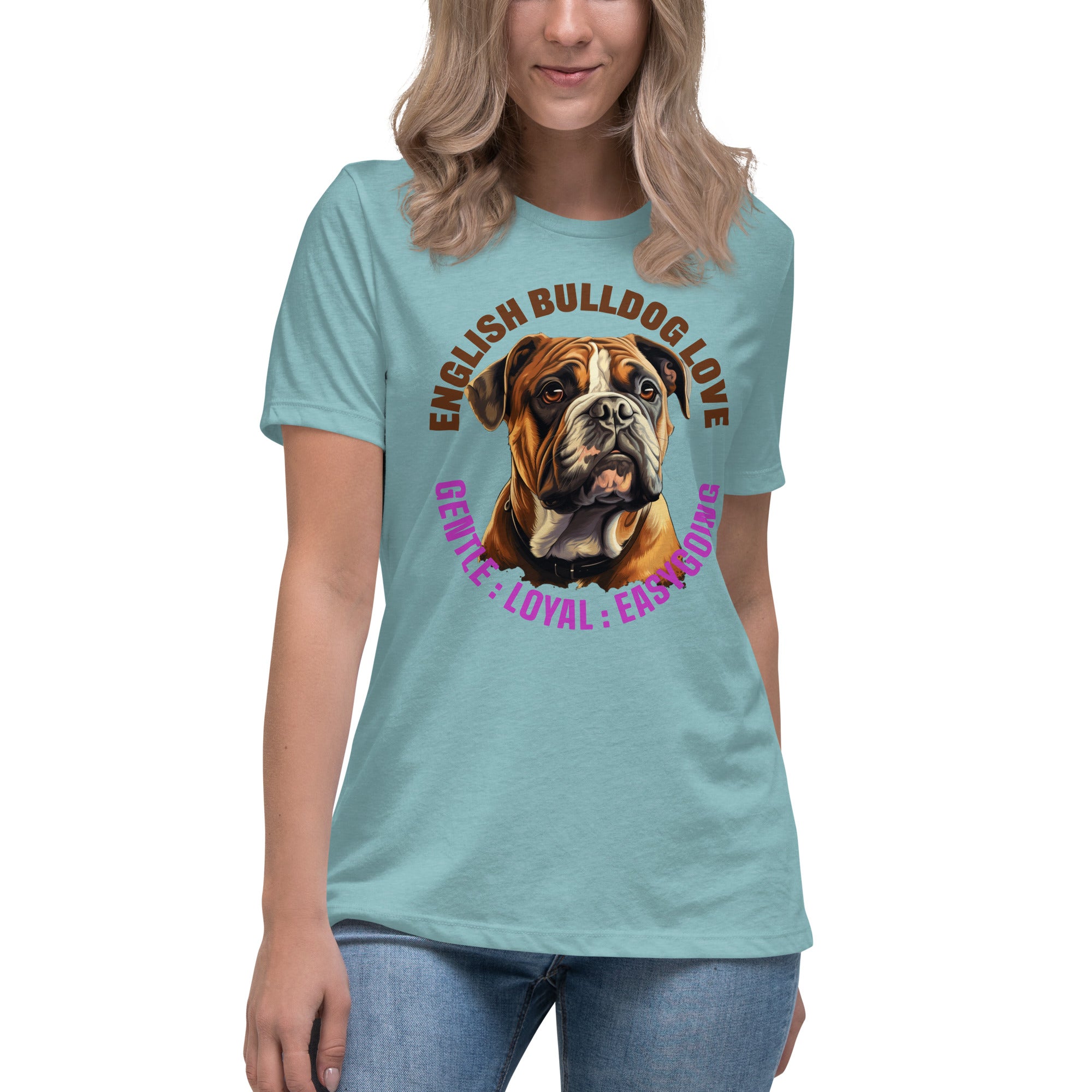 English Bulldog Relaxed T-Shirt