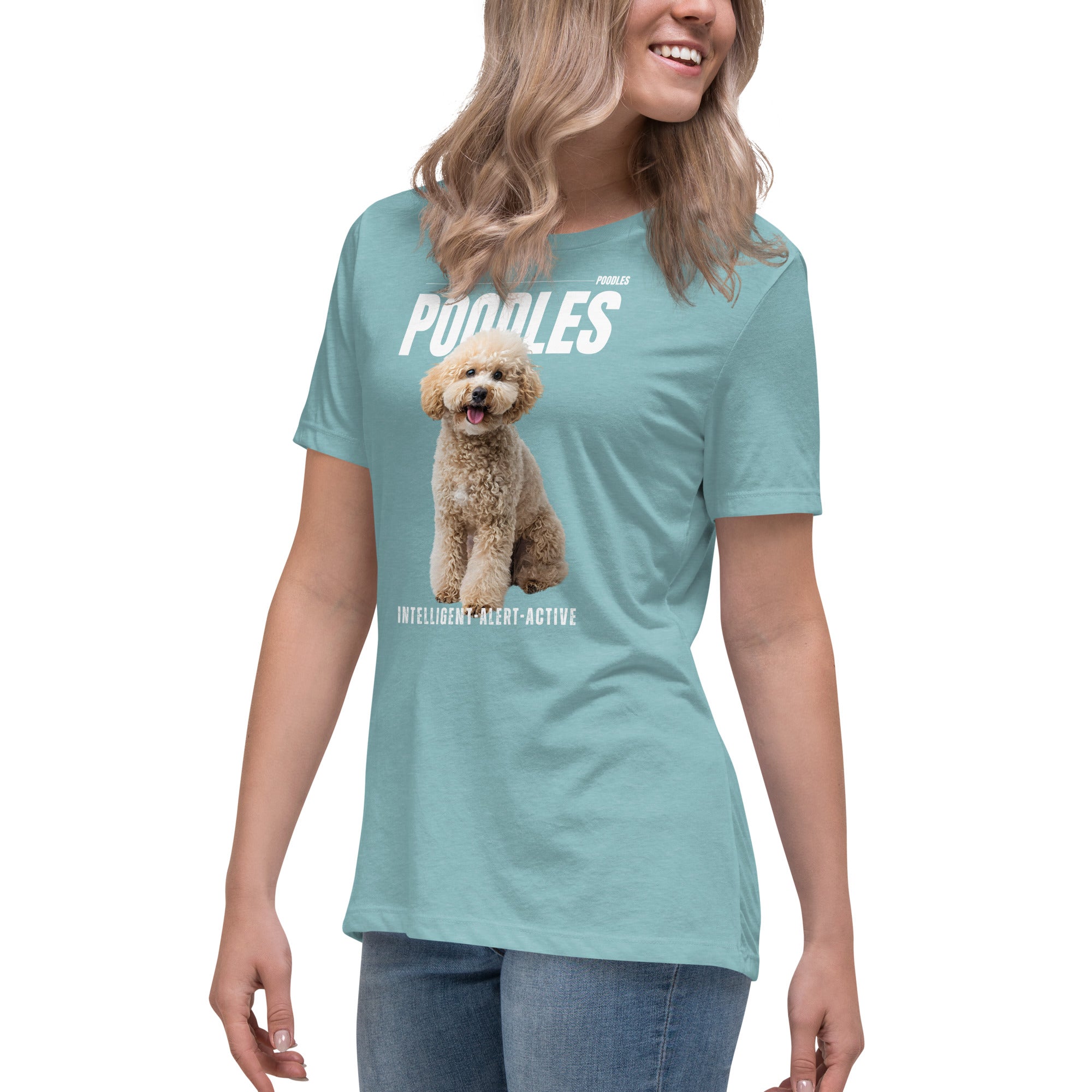 Poodle Women's Relaxed T-Shirt