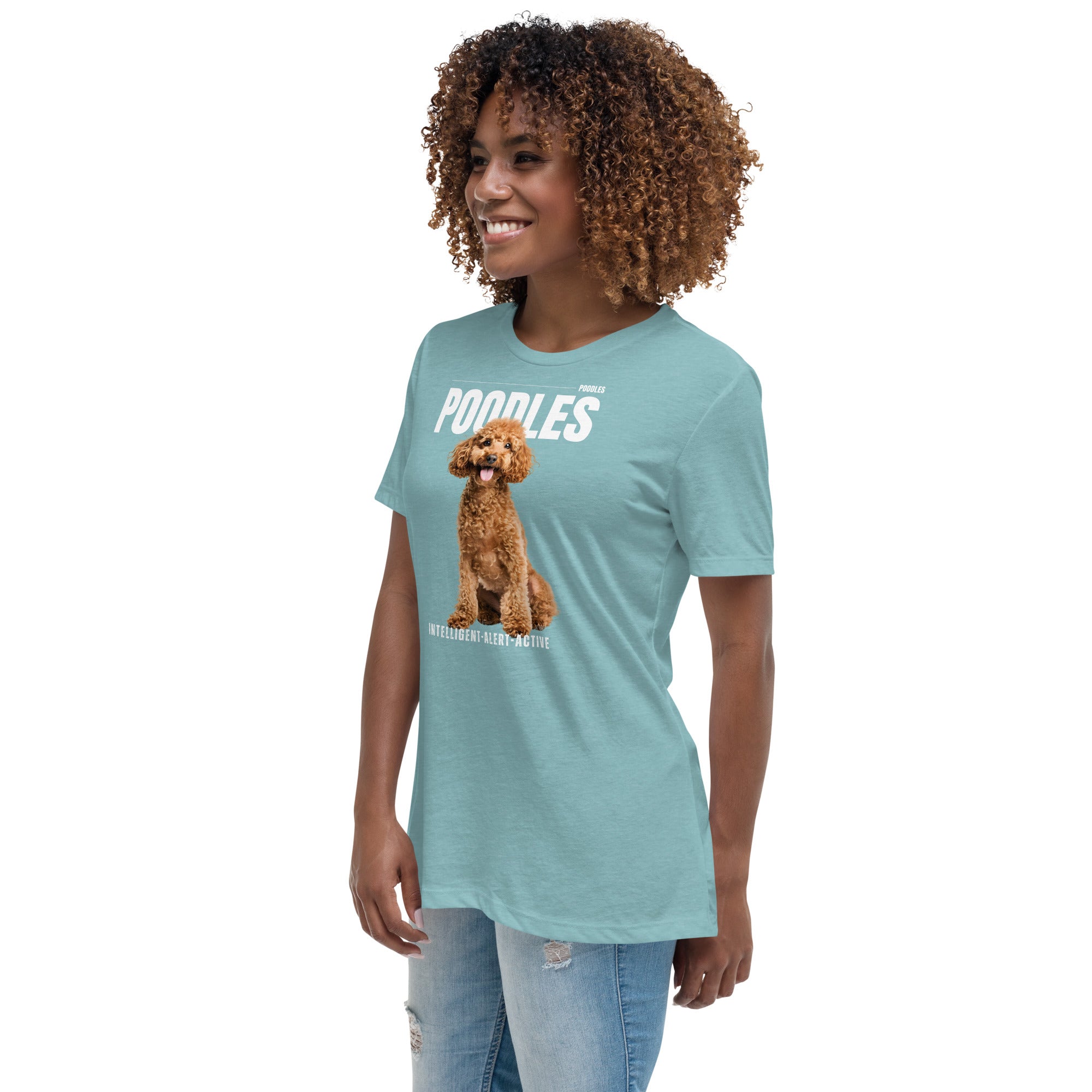 Poodle Women's Relaxed T-Shirt