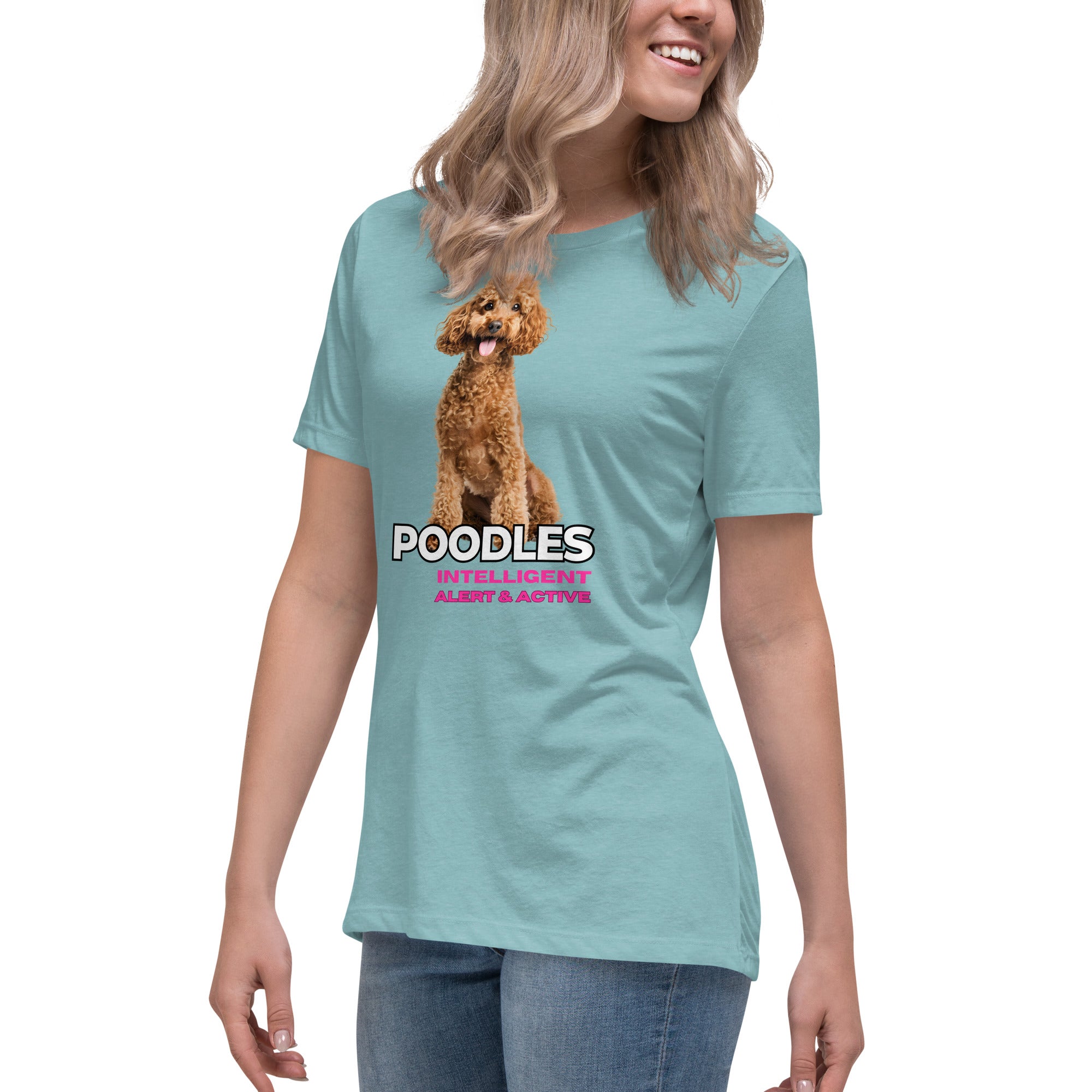 Poodle Women's Relaxed T-Shirt