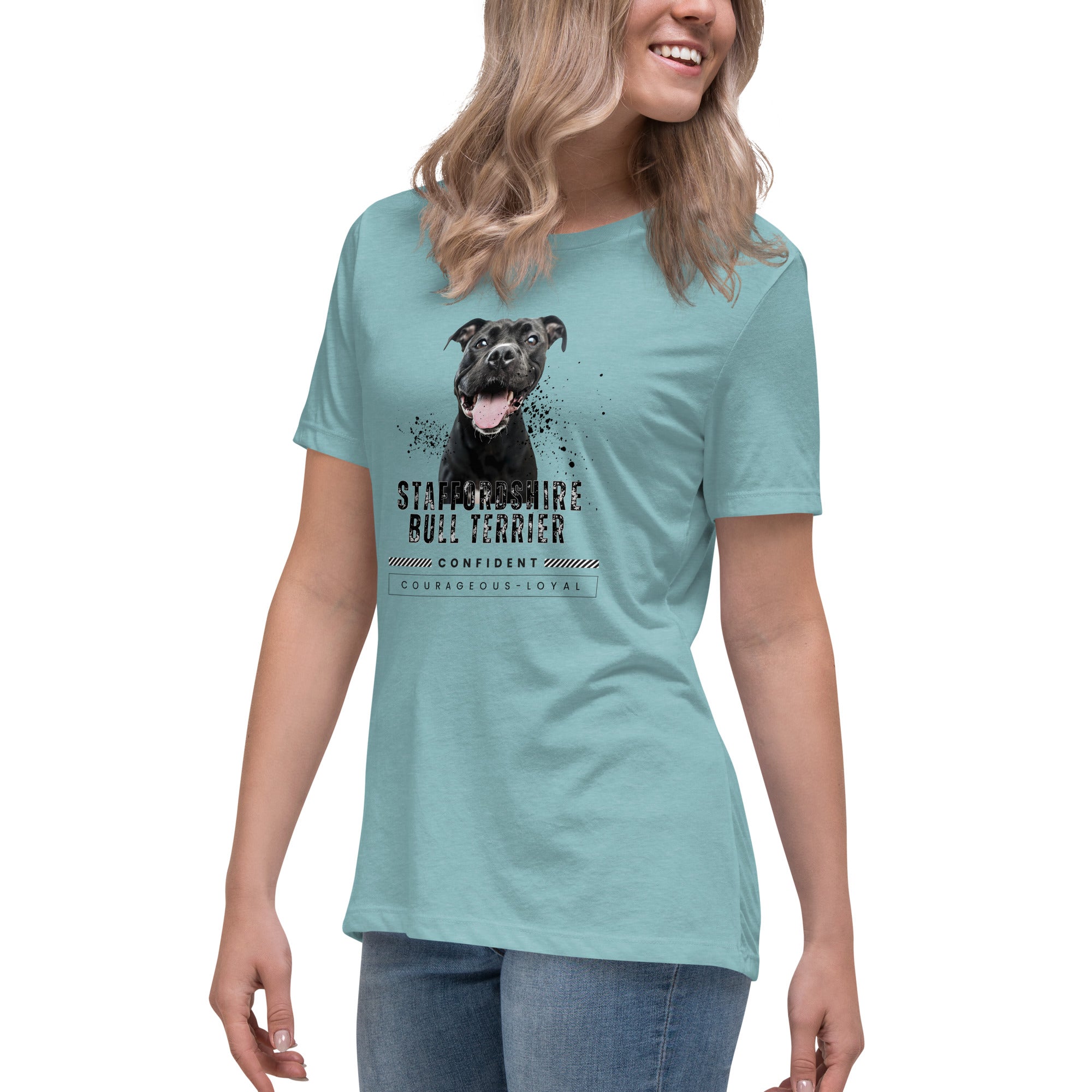 Staffordshire Bull Terrier Women's Relaxed T-Shirt