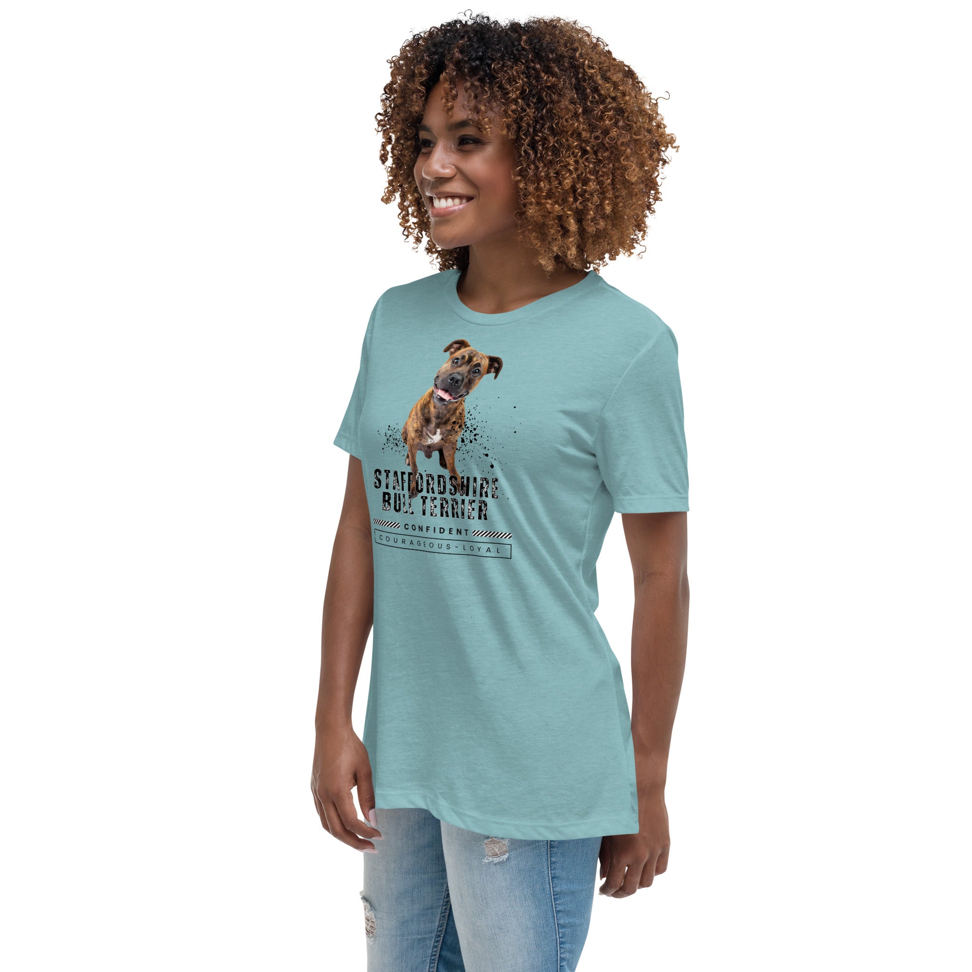 Staffordshire Bull Terrier Women's Relaxed T-Shirt