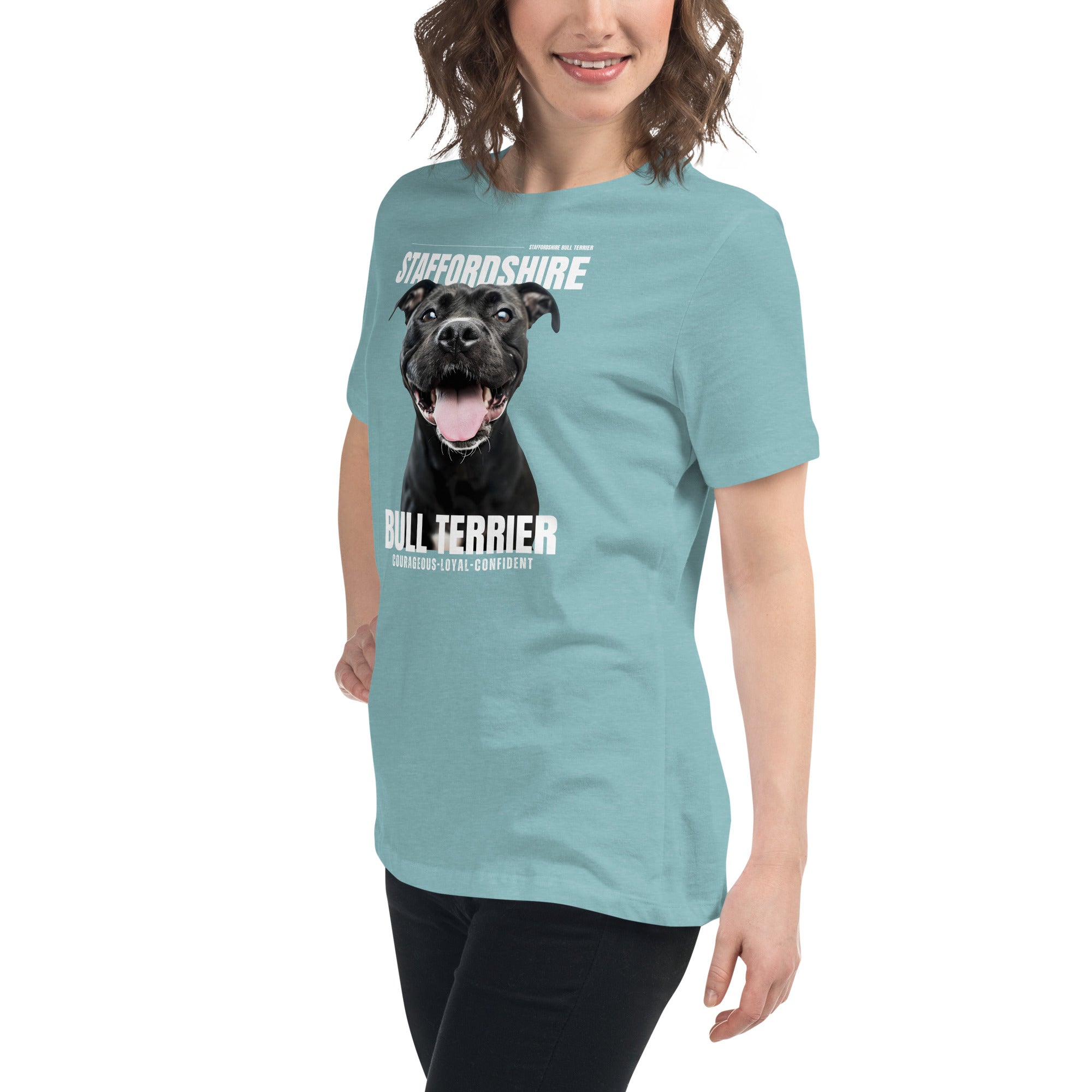 Staffordshire Bull Terrier Women's Relaxed T-Shirt