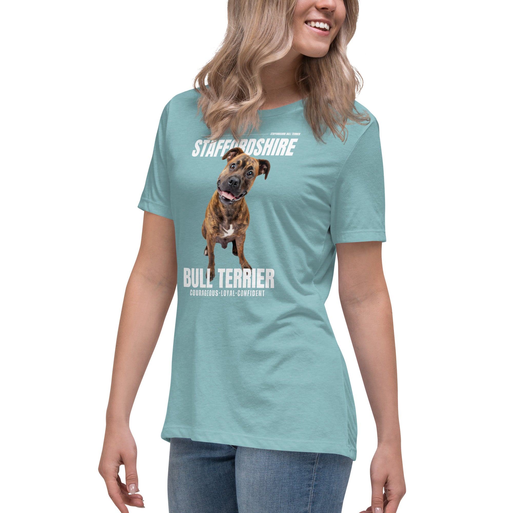 Staffordshire Bull Terrier Women's Relaxed T-Shirt