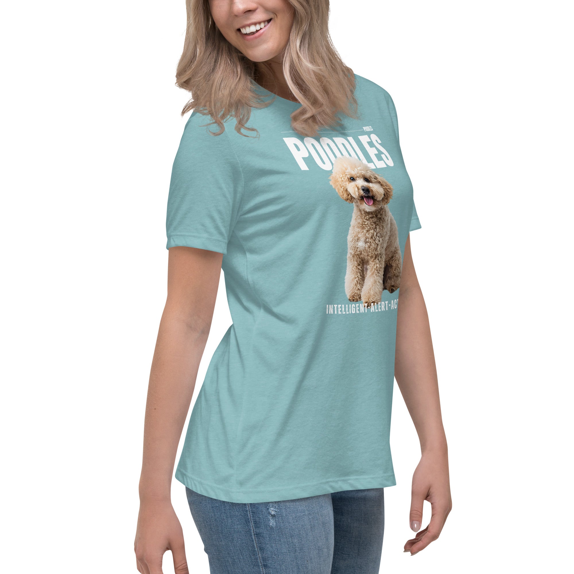 Poodle Women's Relaxed T-Shirt