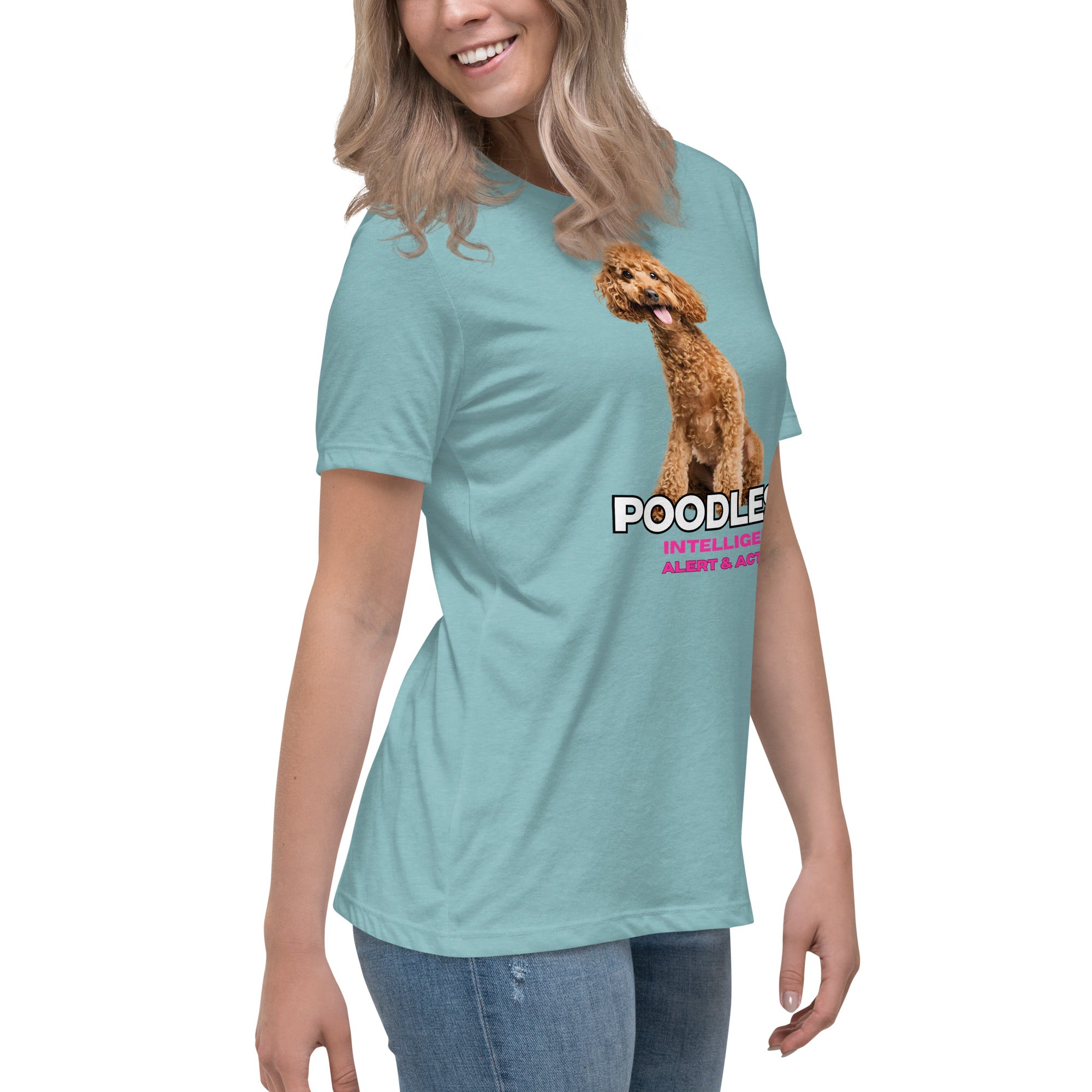 Poodle Women's Relaxed T-Shirt