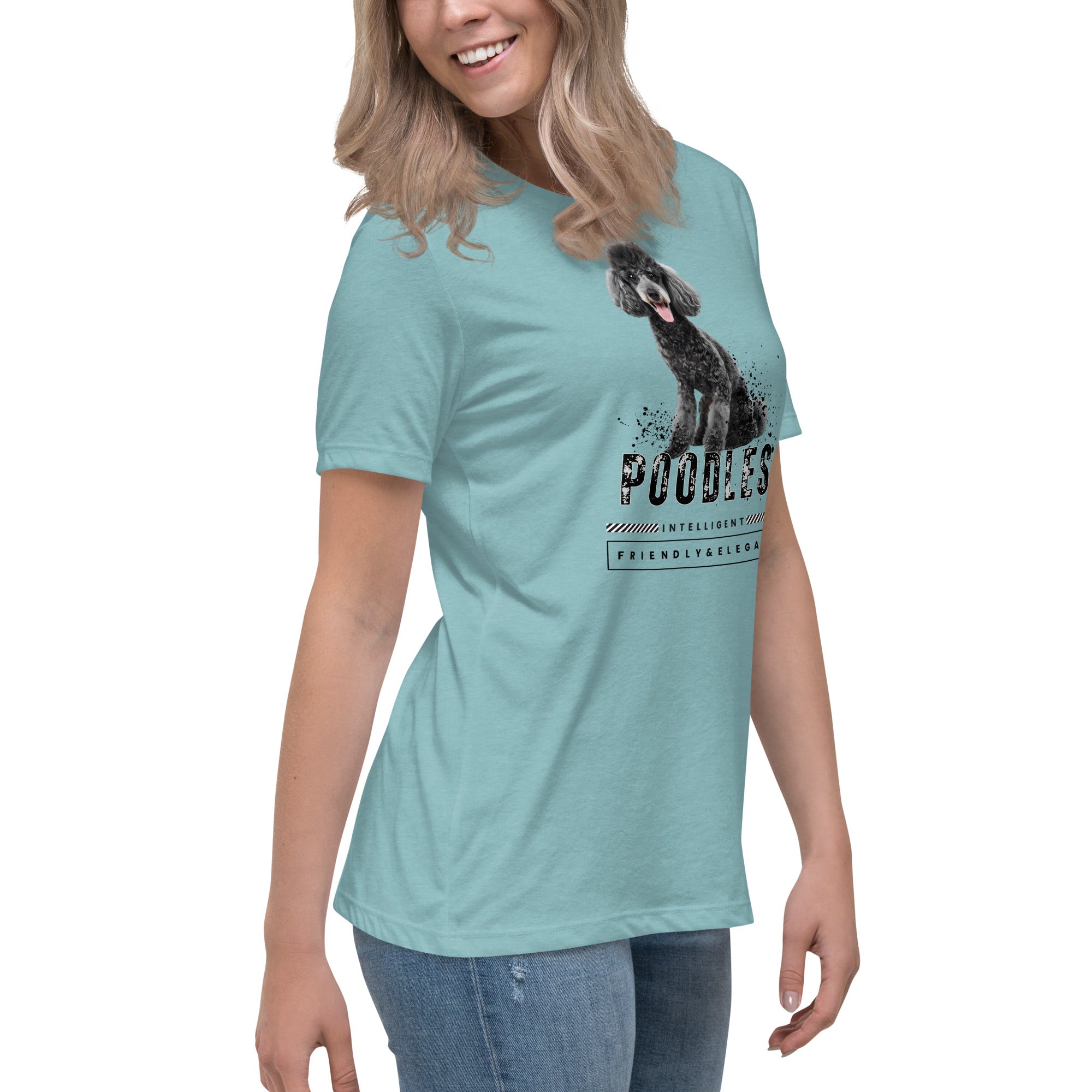 Poodle Women's Relaxed T-Shirt